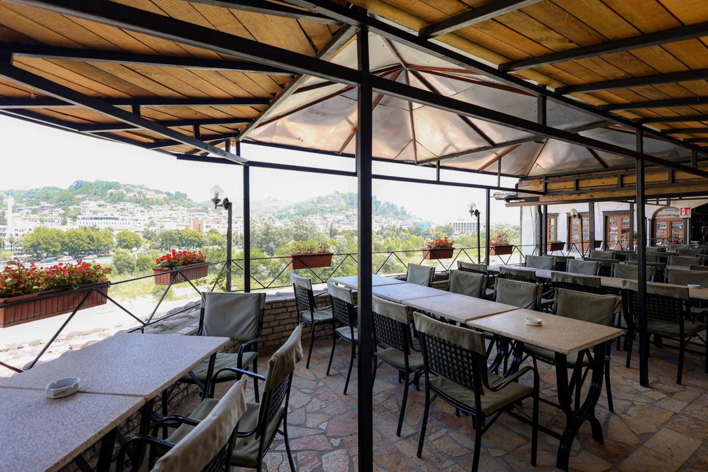 Balcony/Terrace in Hotel Ajka