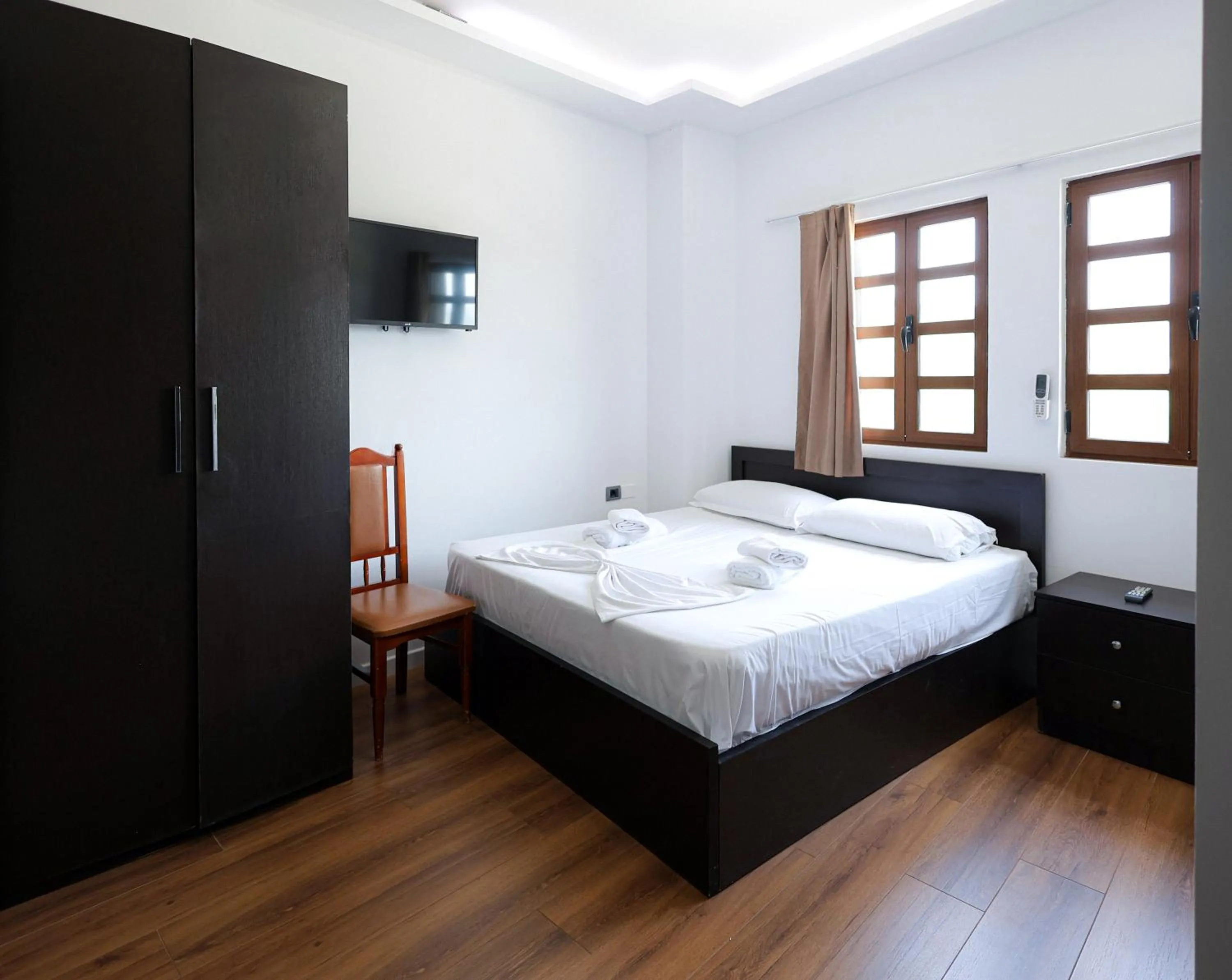 Bedroom, Bed in Hotel Ajka