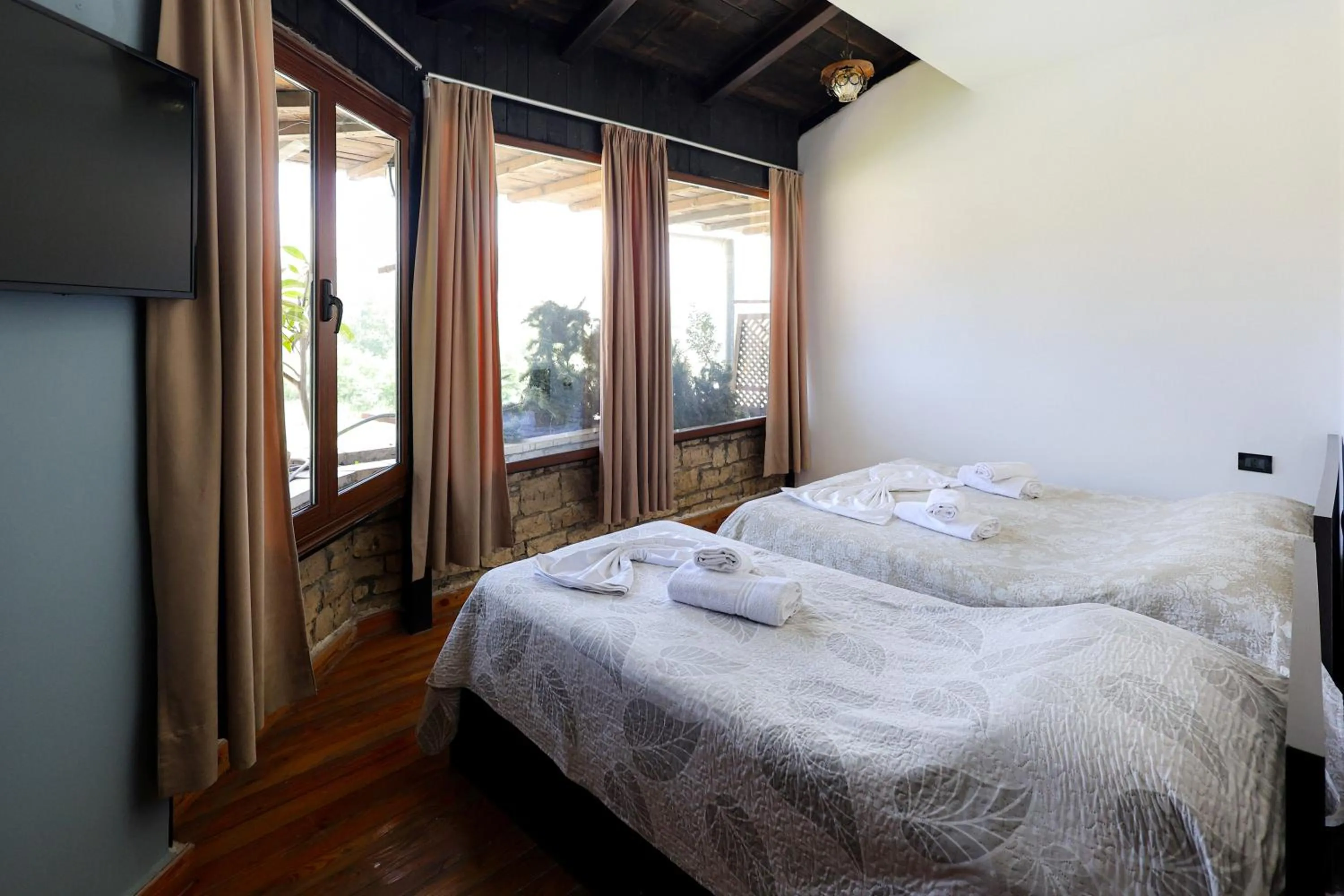 Bedroom, Bed in Hotel Ajka