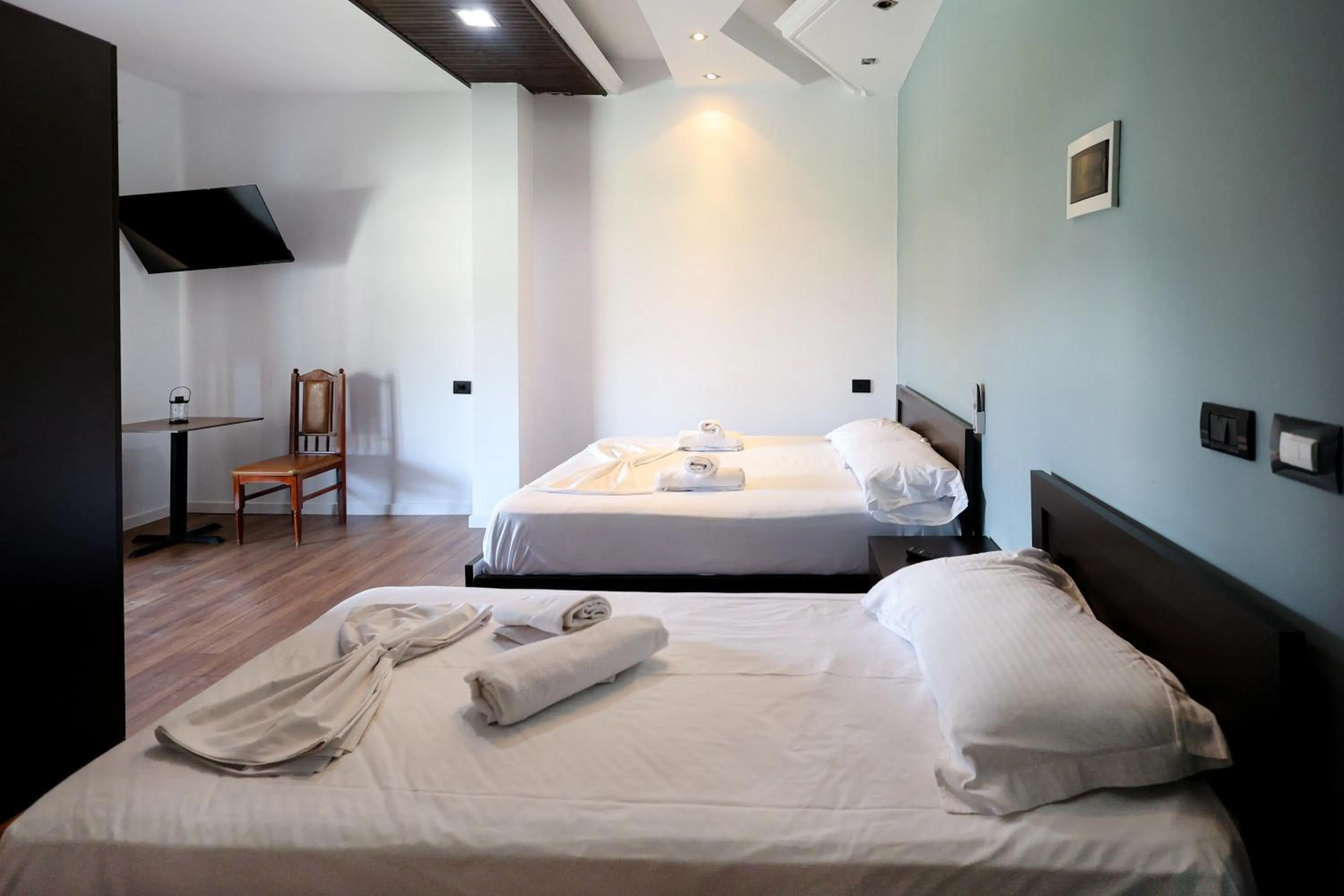 Bedroom, Bed in Hotel Ajka