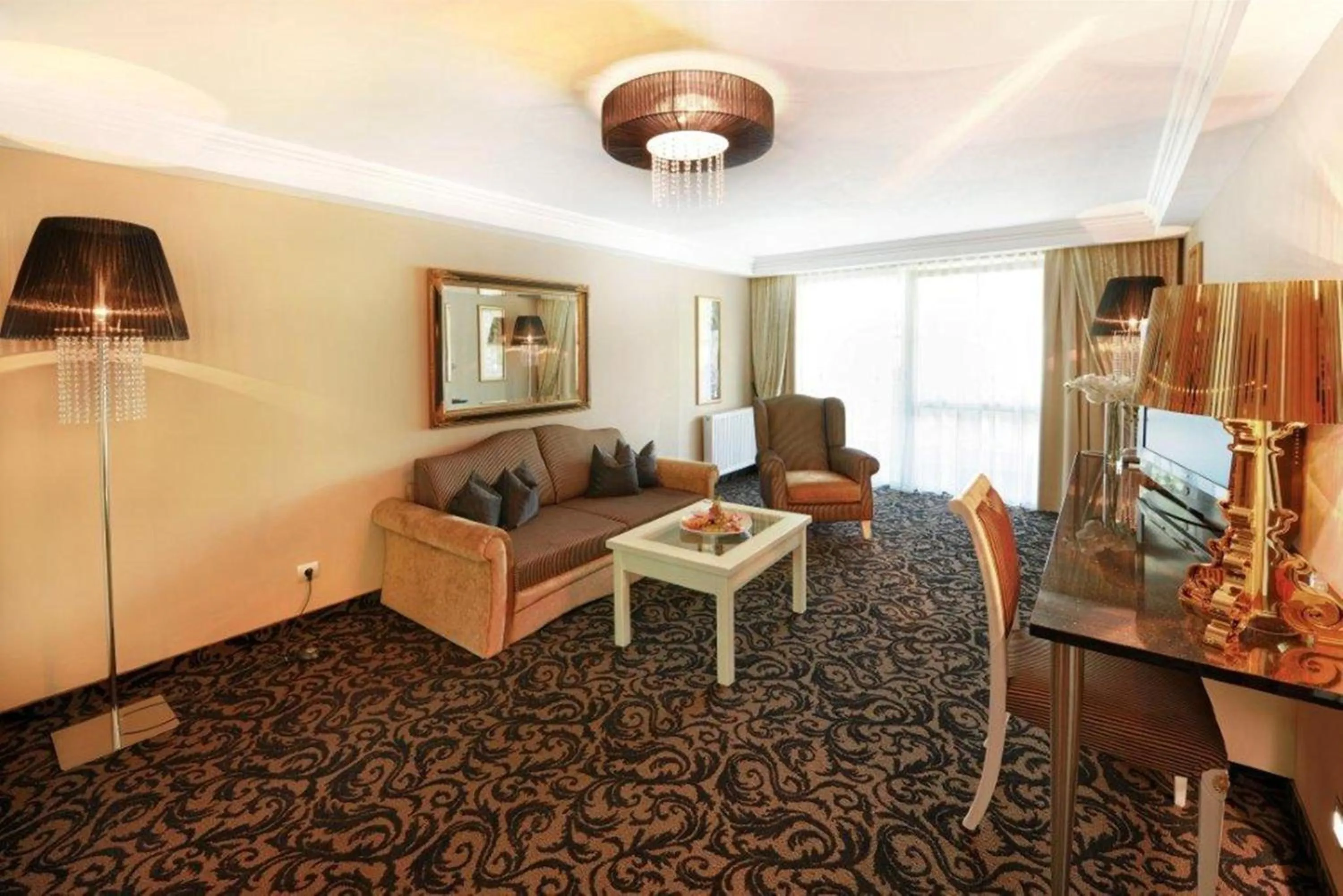 Living room in Wellnesshotel Cervosa