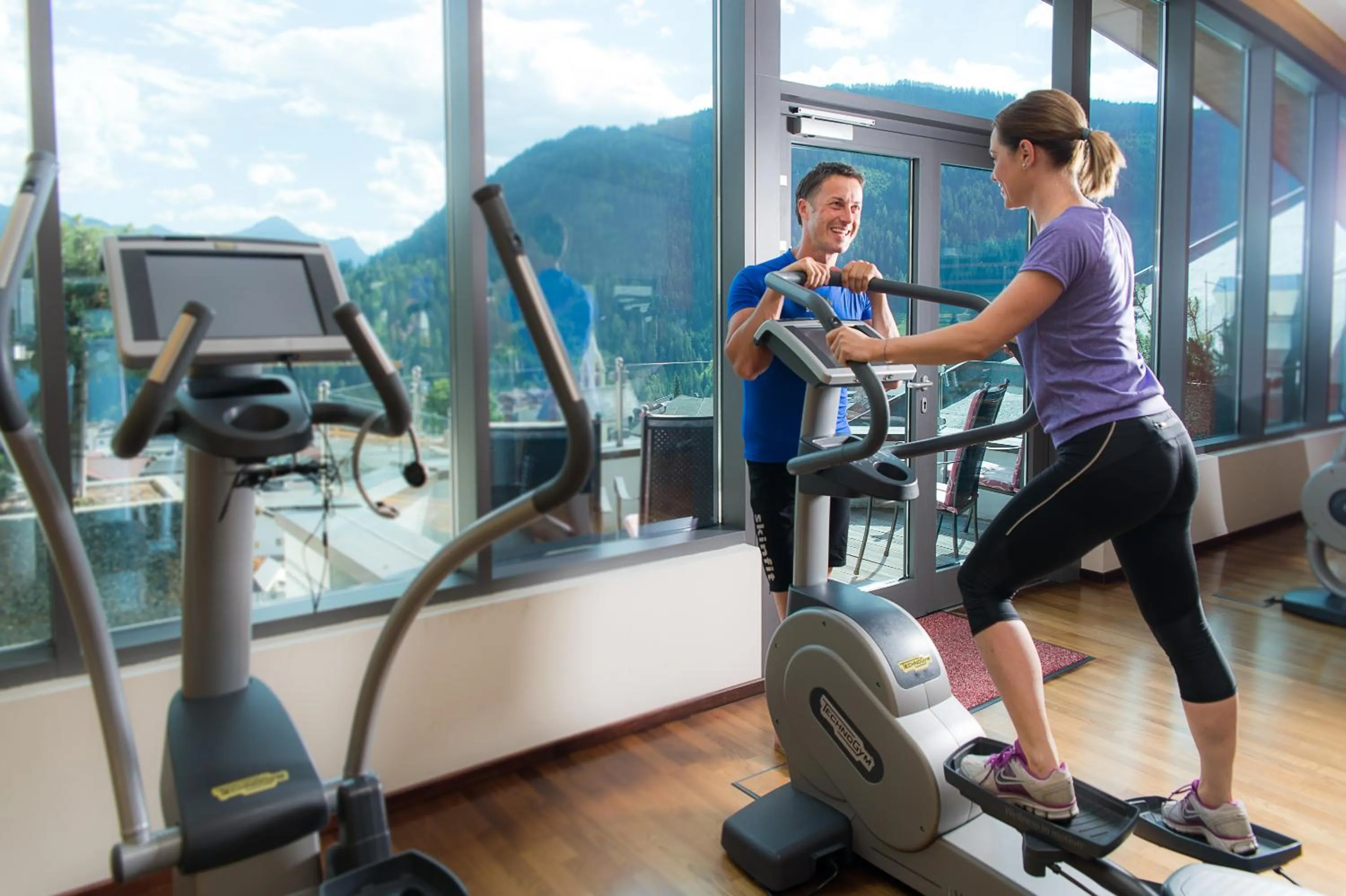 Fitness centre/facilities in Wellnesshotel Cervosa
