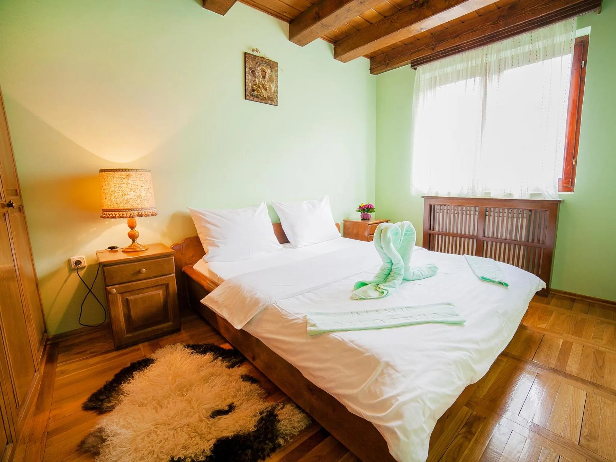 Bedroom, Bed in Hotel & Resort Gacka