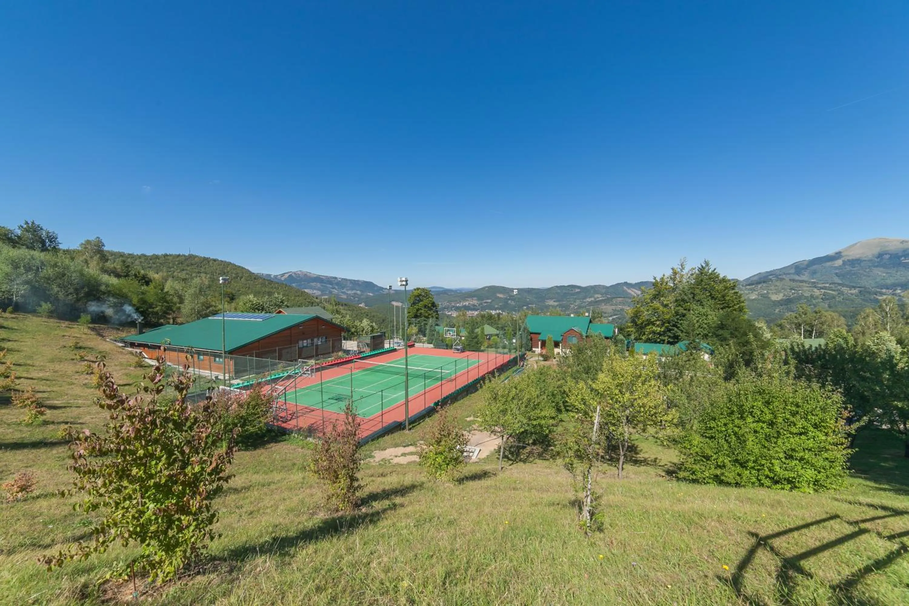 Tennis court in Hotel & Resort Gacka