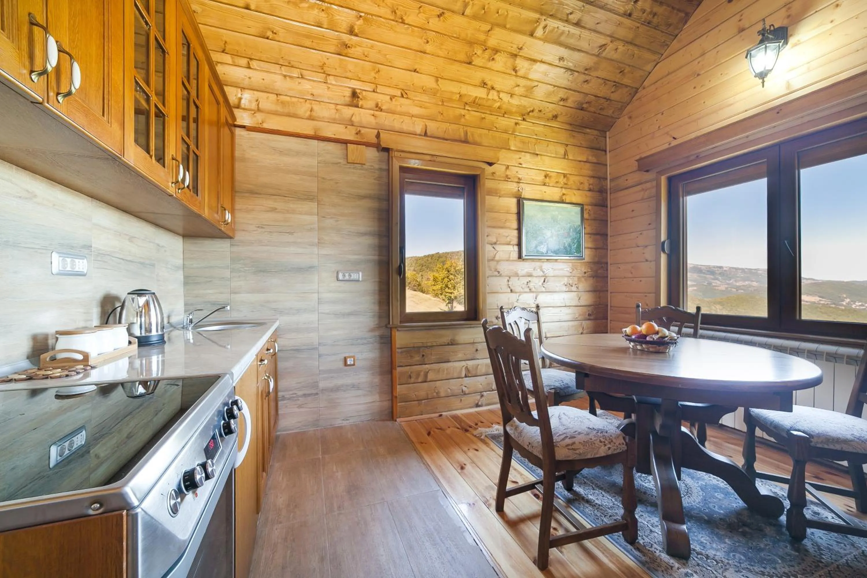 Kitchen or kitchenette in Hotel & Resort Gacka