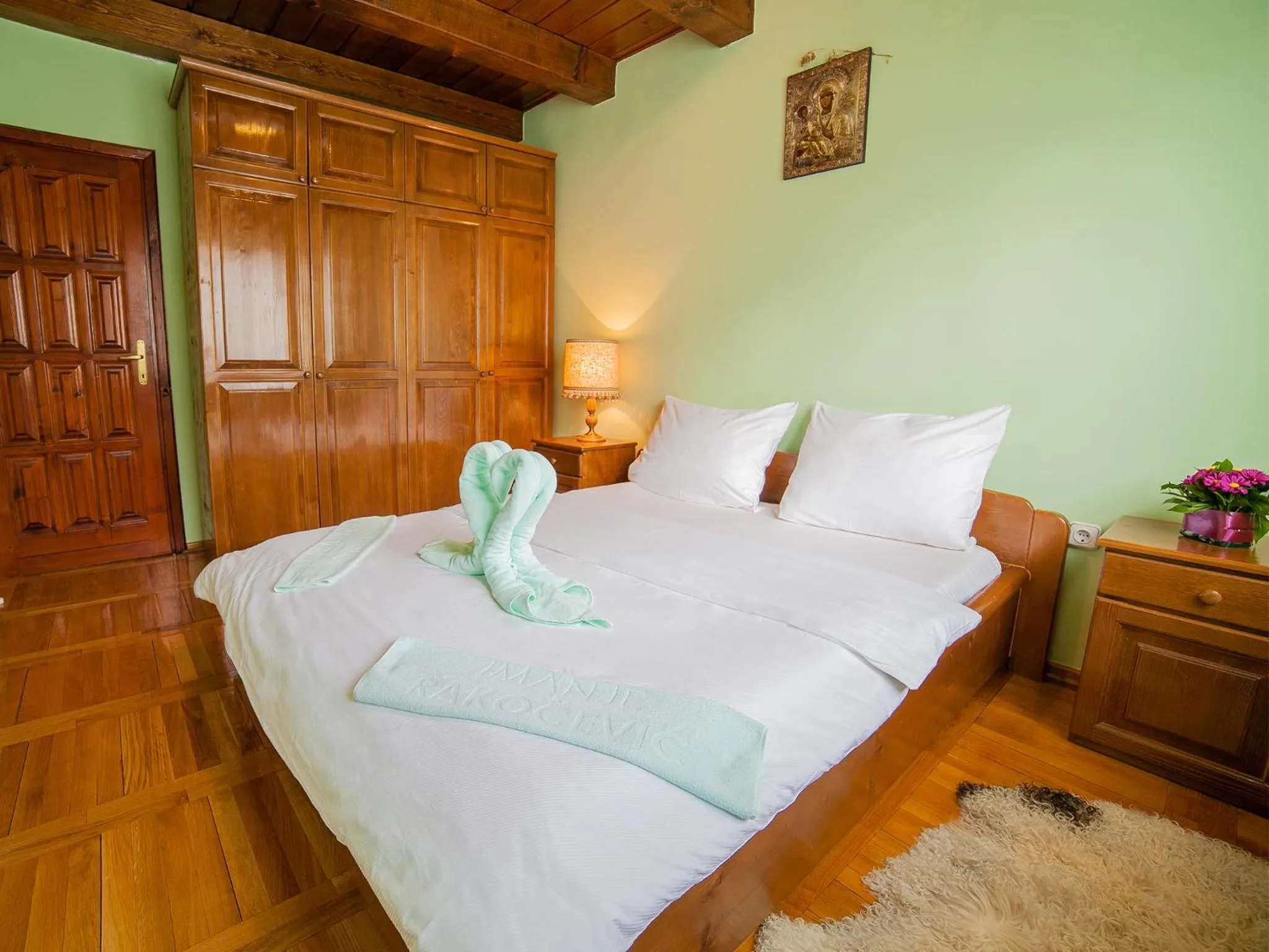 Bedroom, Bed in Hotel & Resort Gacka