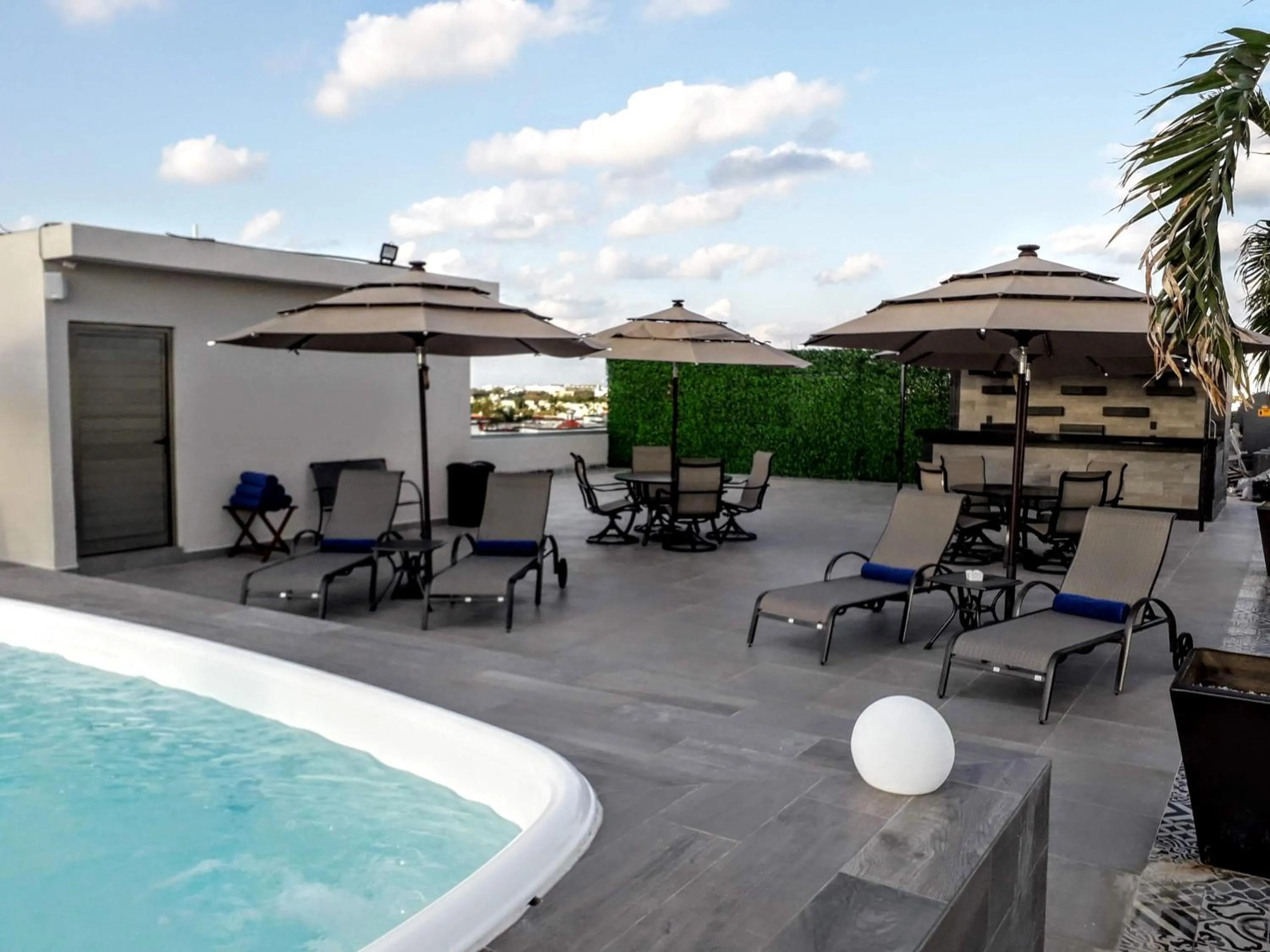 Balcony/Terrace in KABAH Cancun Hotel Boutique