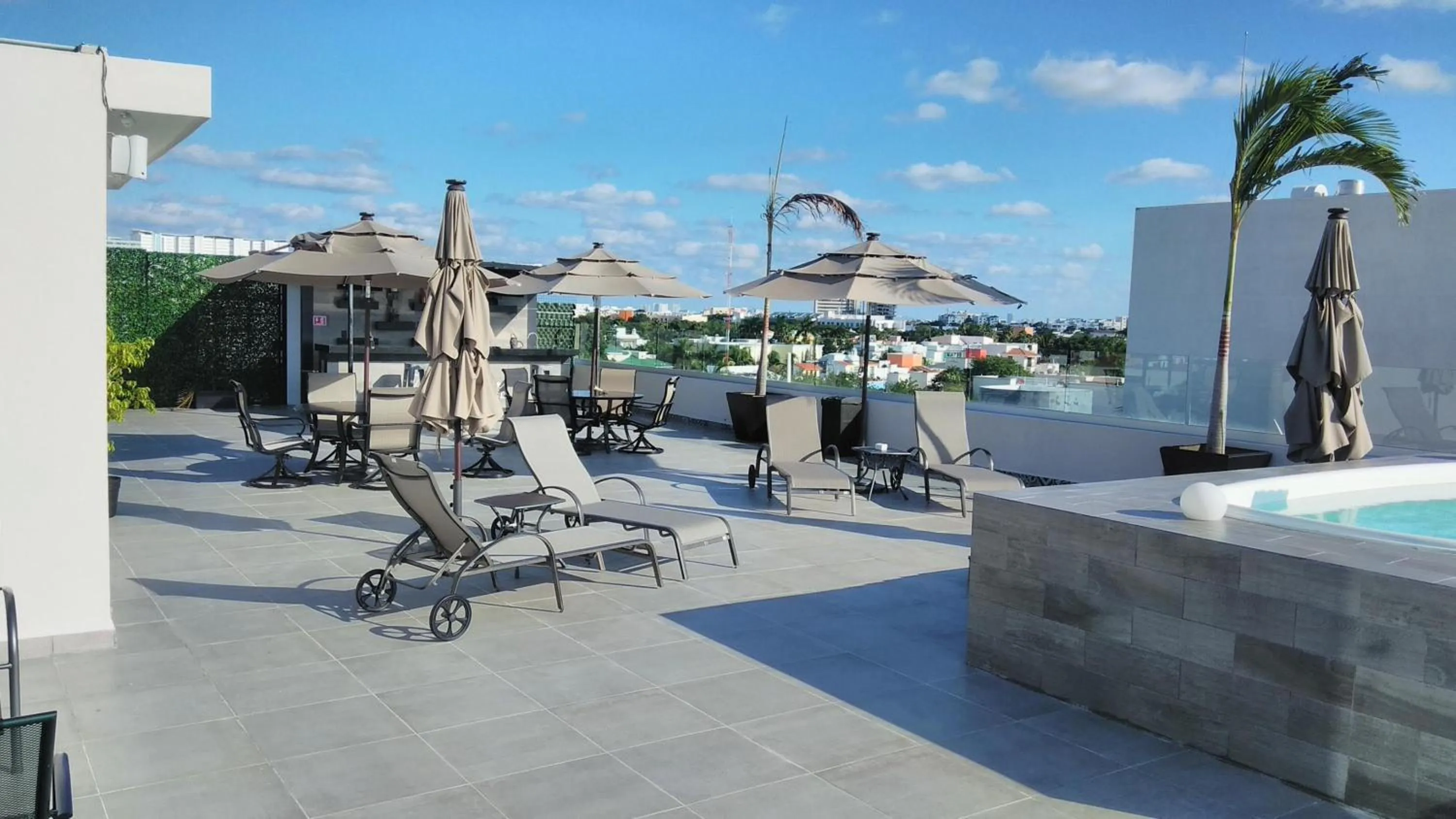 Balcony/Terrace in KABAH Cancun Hotel Boutique