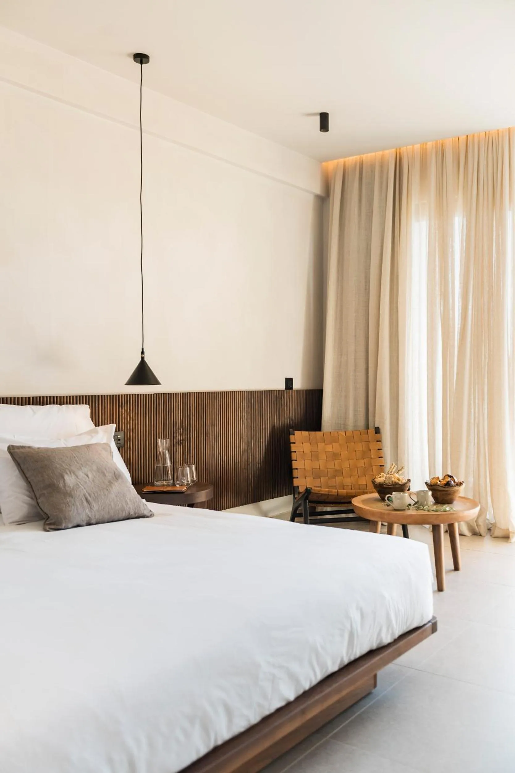 Bed in Lindos Aqua Terra