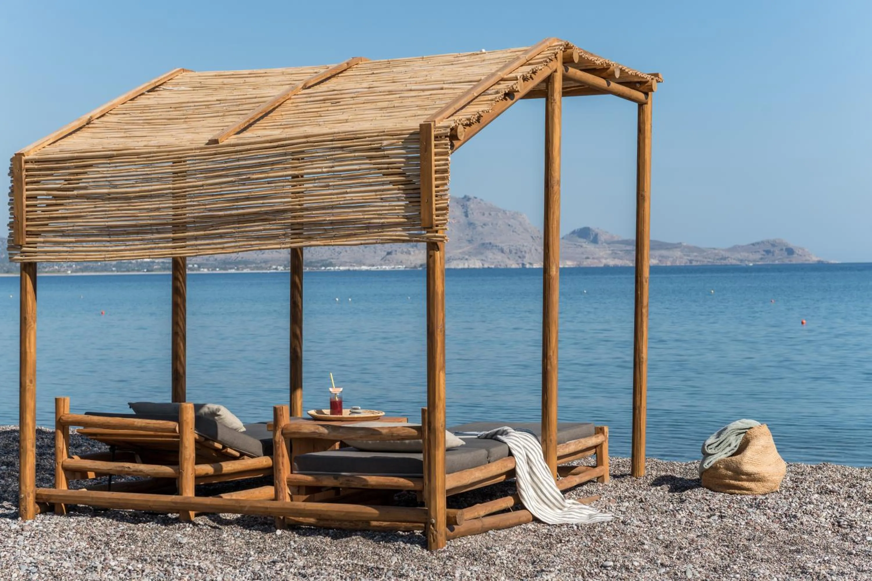 Beach in Lindos Aqua Terra