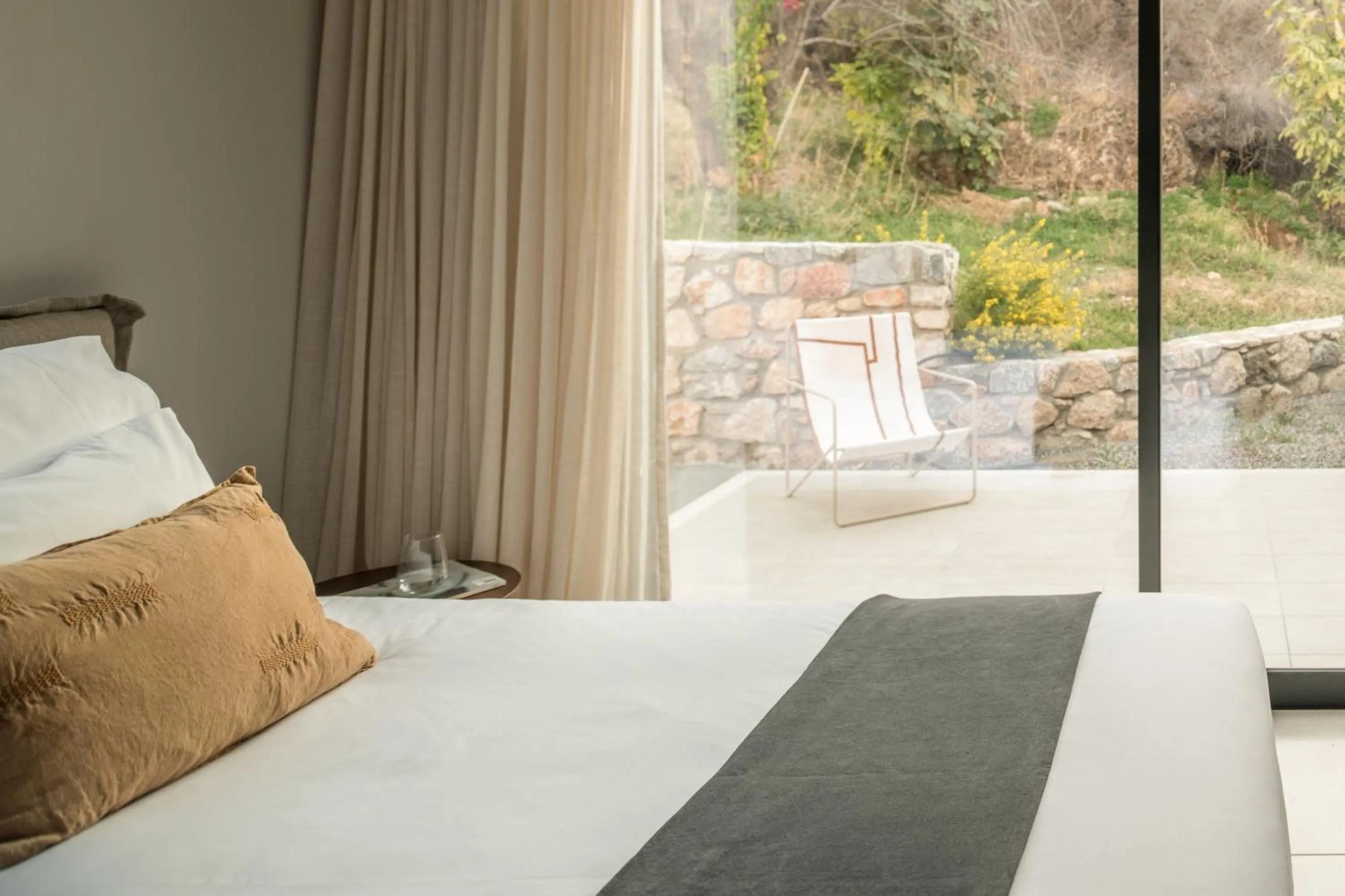 Bed in Lindos Aqua Terra