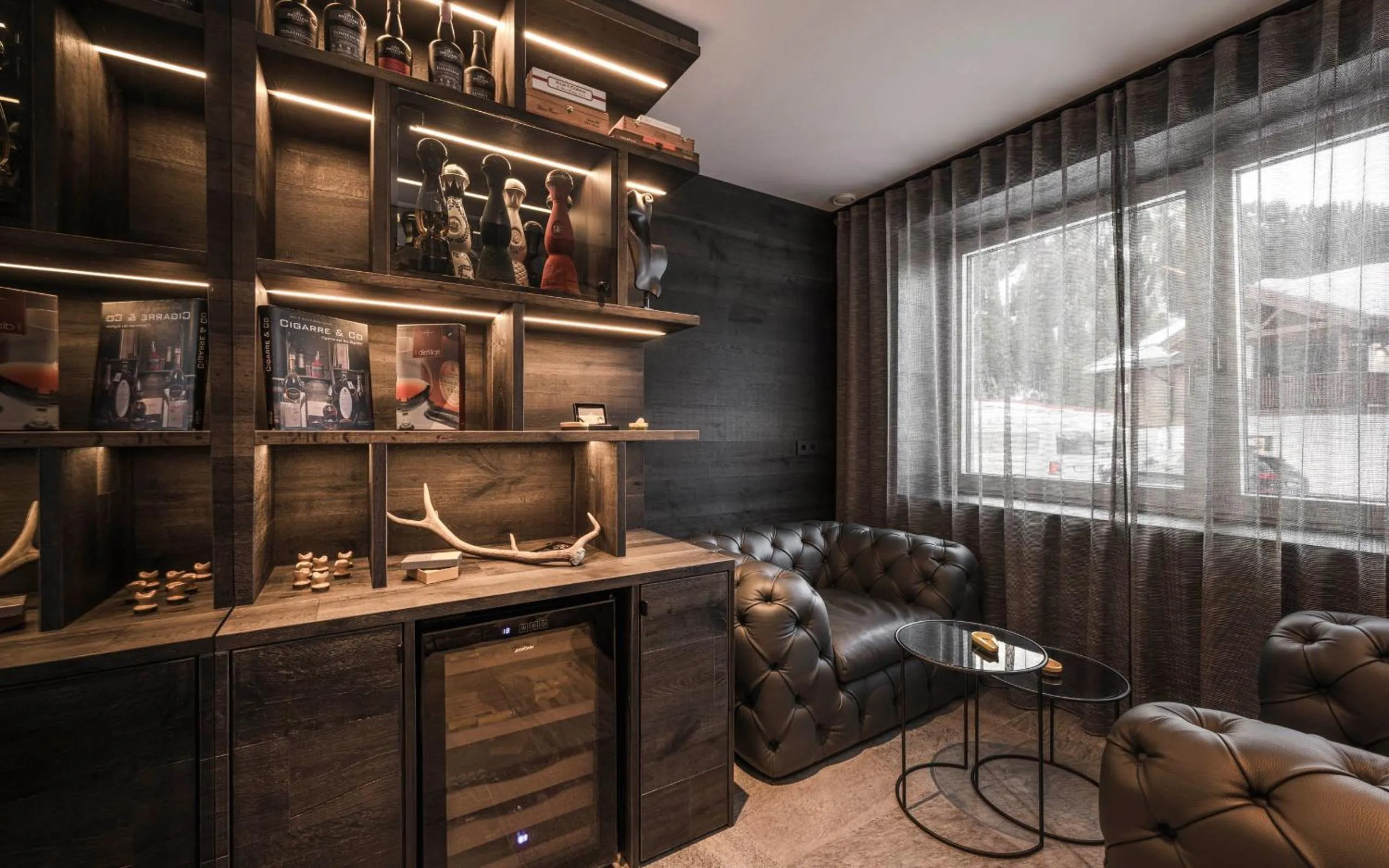 Lounge or bar in Hotel Plan de Gralba - das Berghotel