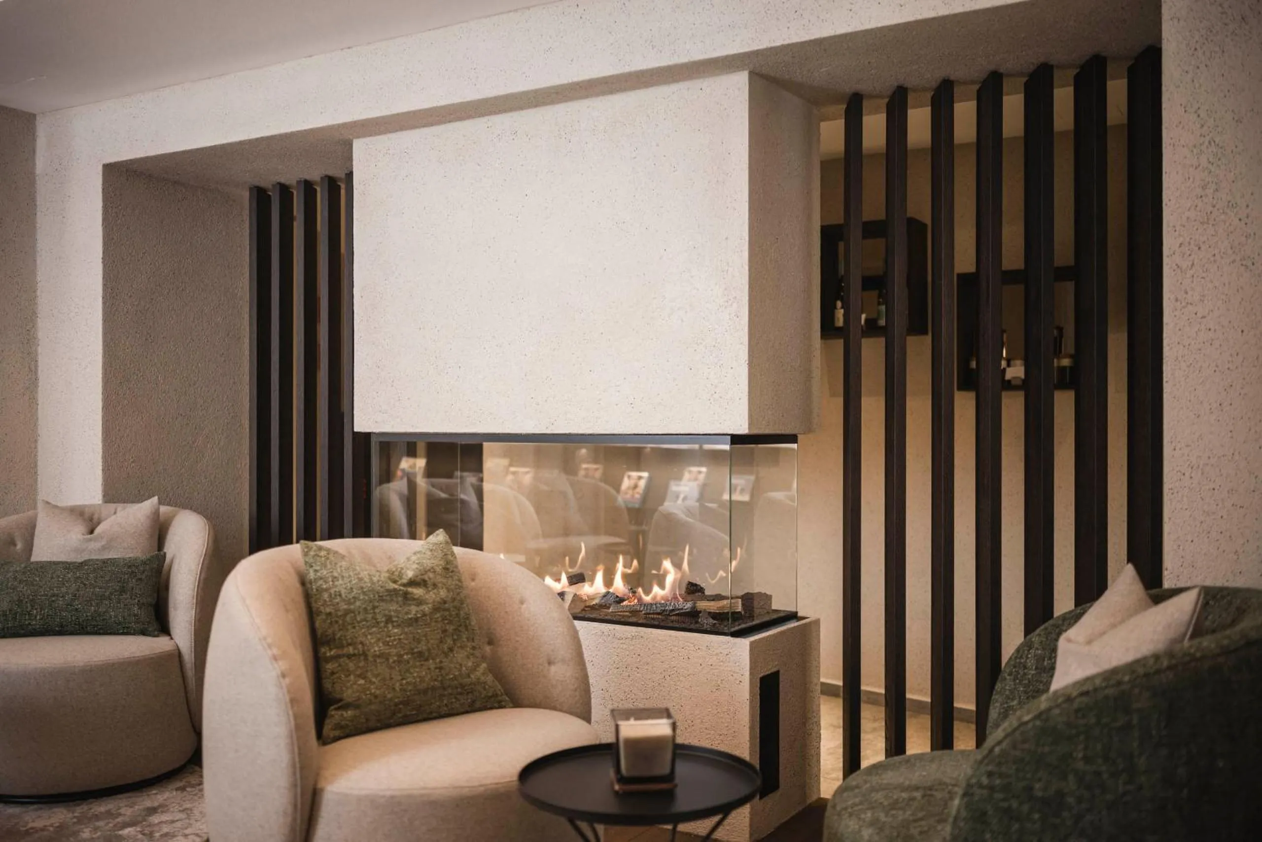 Lobby or reception in Hotel Plan de Gralba - das Berghotel