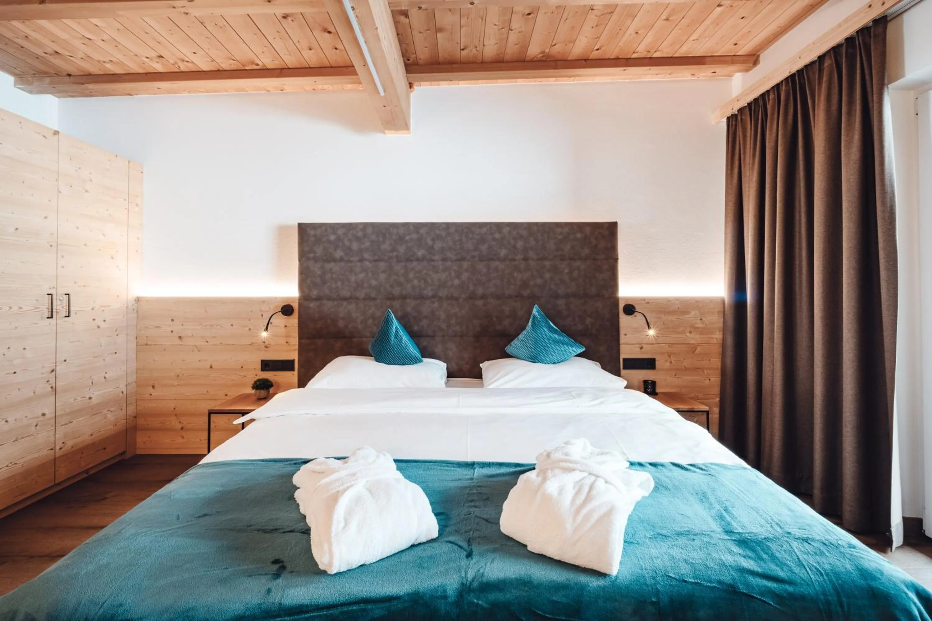 Bed in Hotel Plan de Gralba - das Berghotel