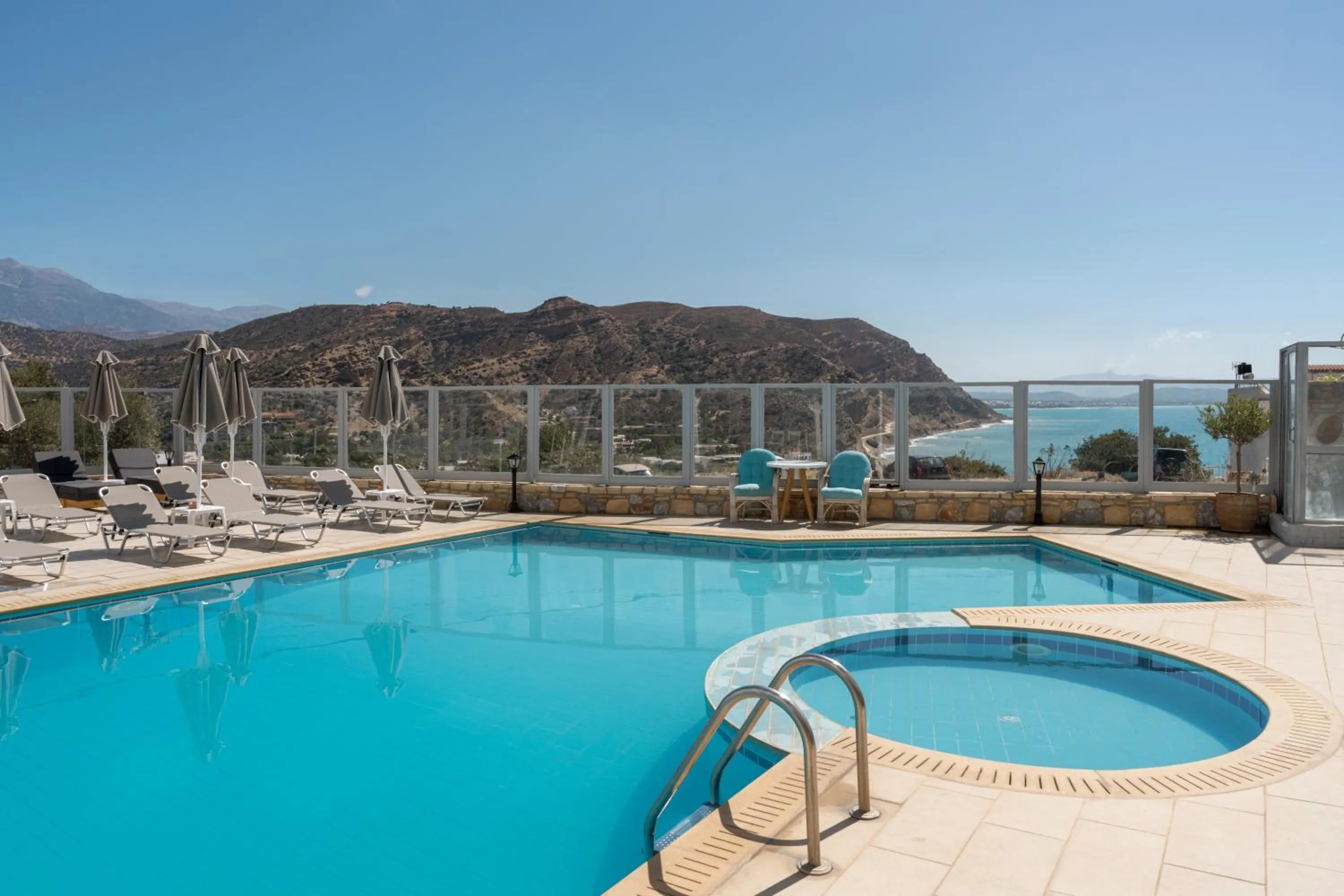 Swimming pool in Areti Hotel