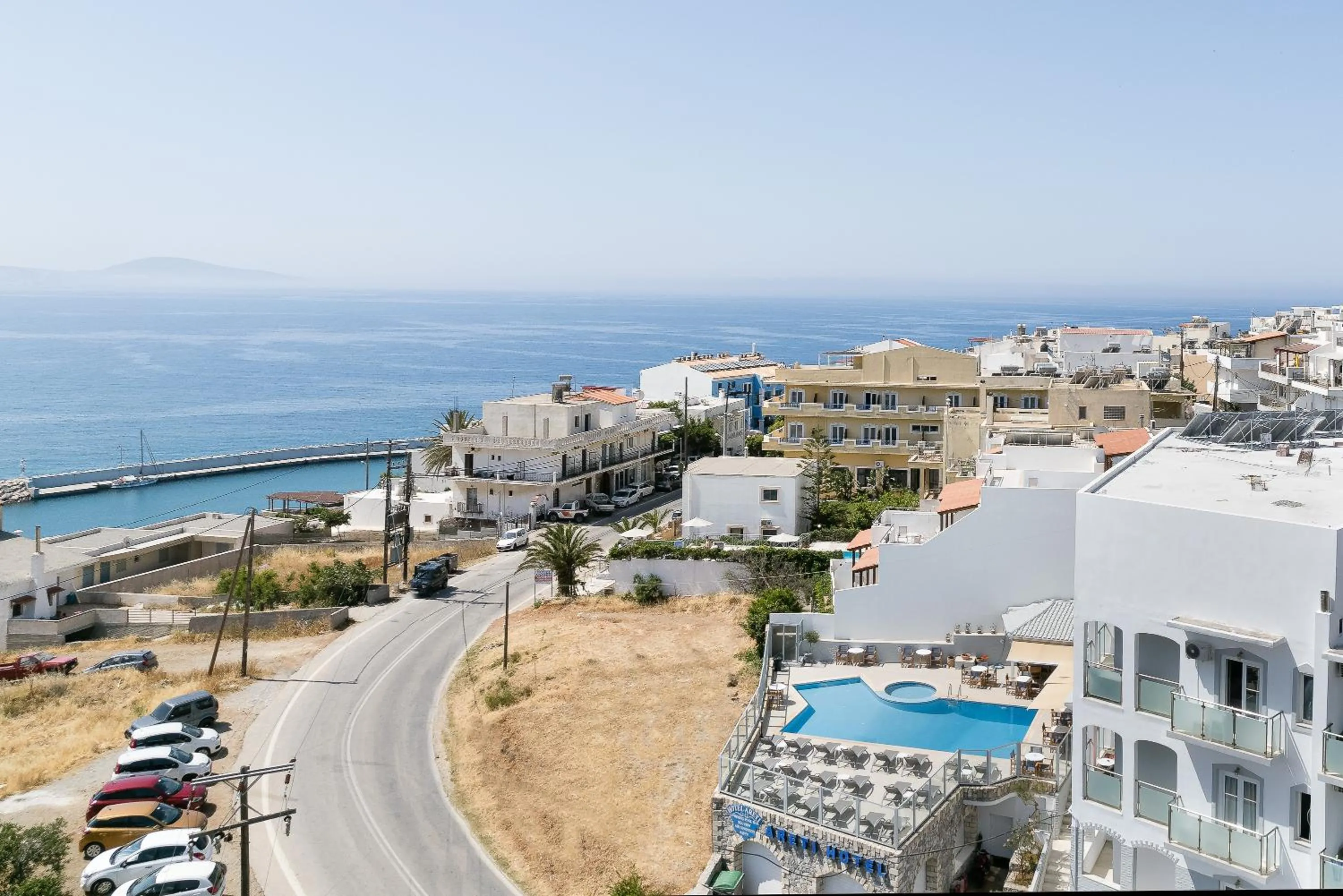 Bird's eye view in Areti Hotel