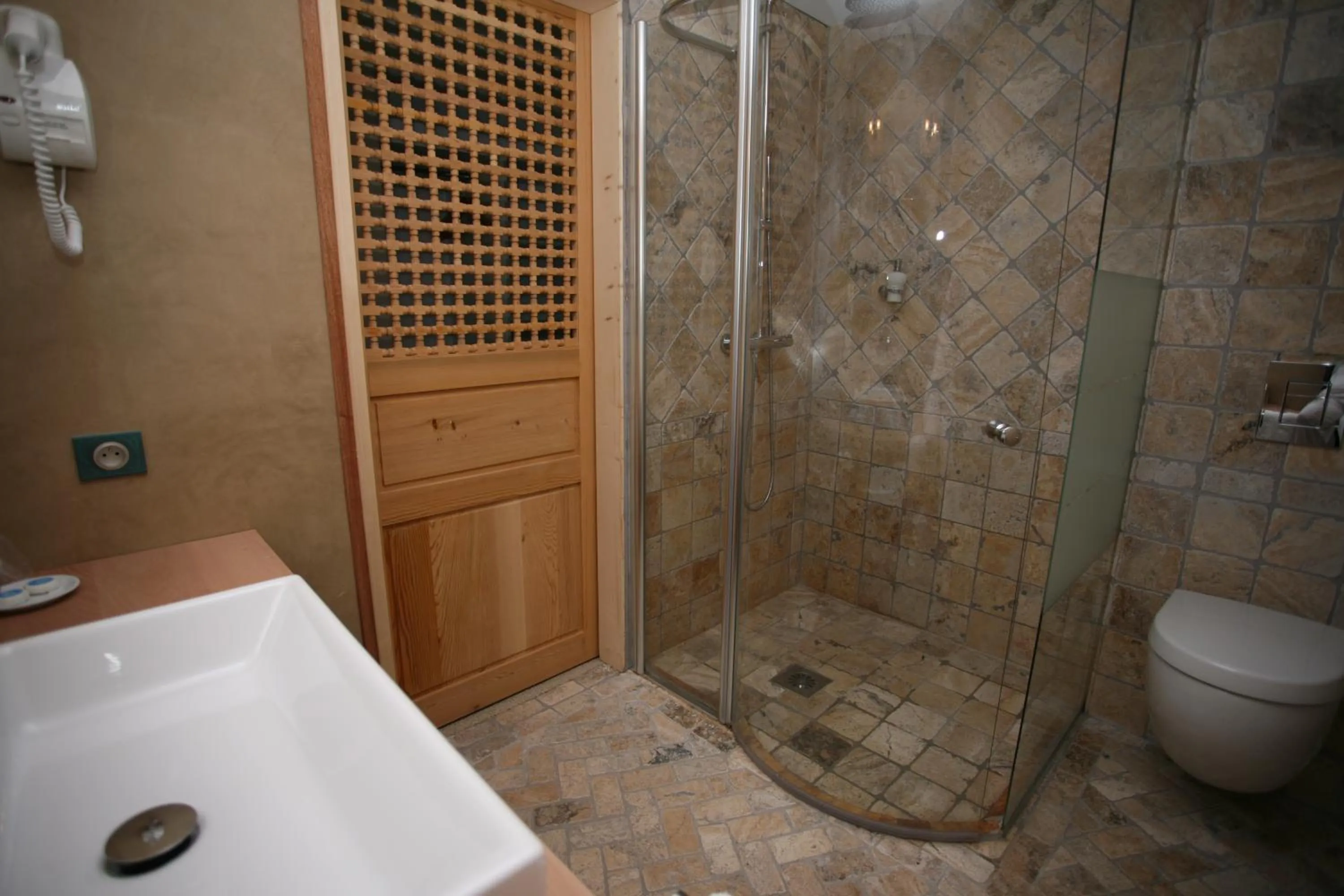 Bathroom in Hôtel Campo Dell'oro