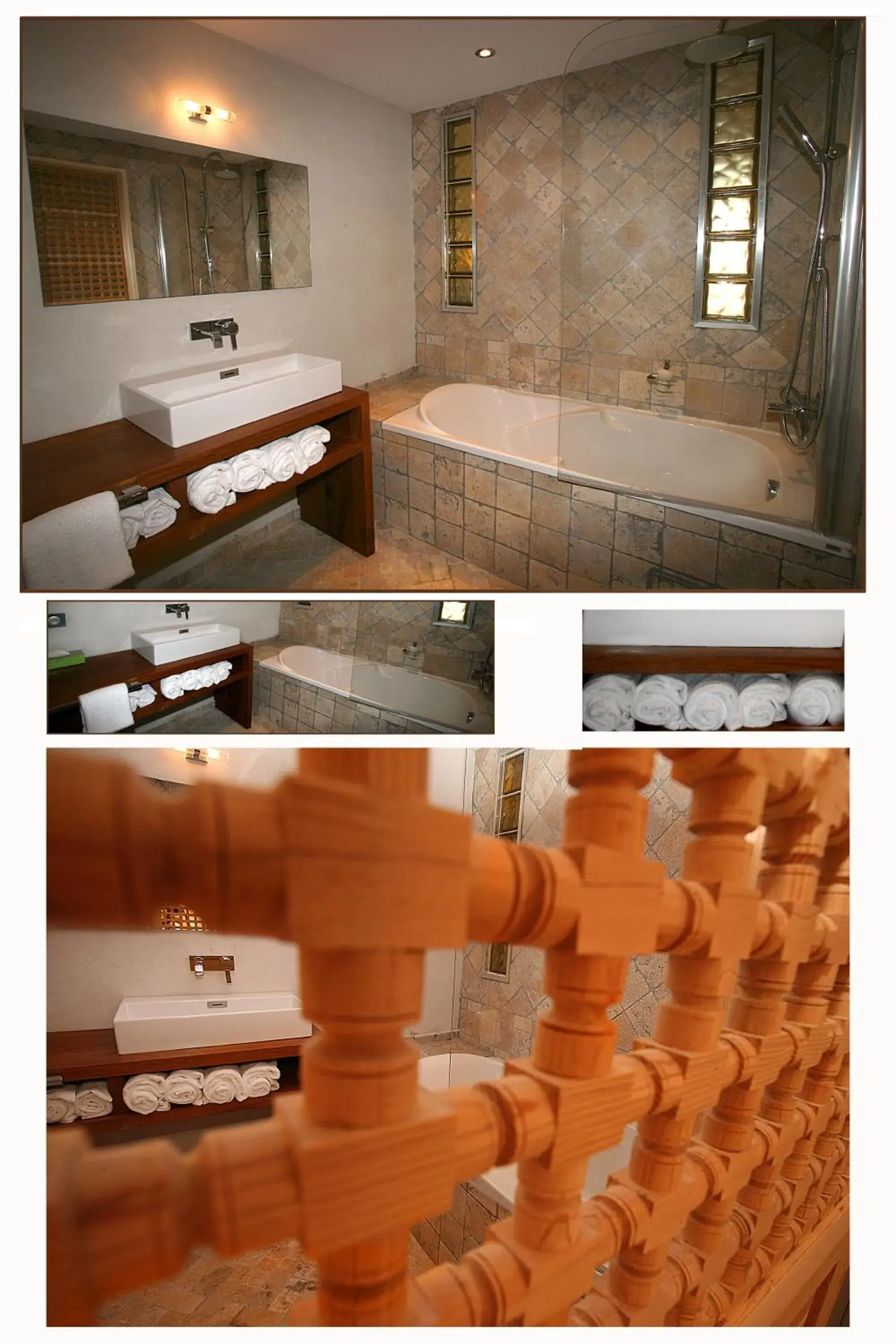 Bathroom in Hôtel Campo Dell'oro Bathroom in Hôtel Campo Dell'oro