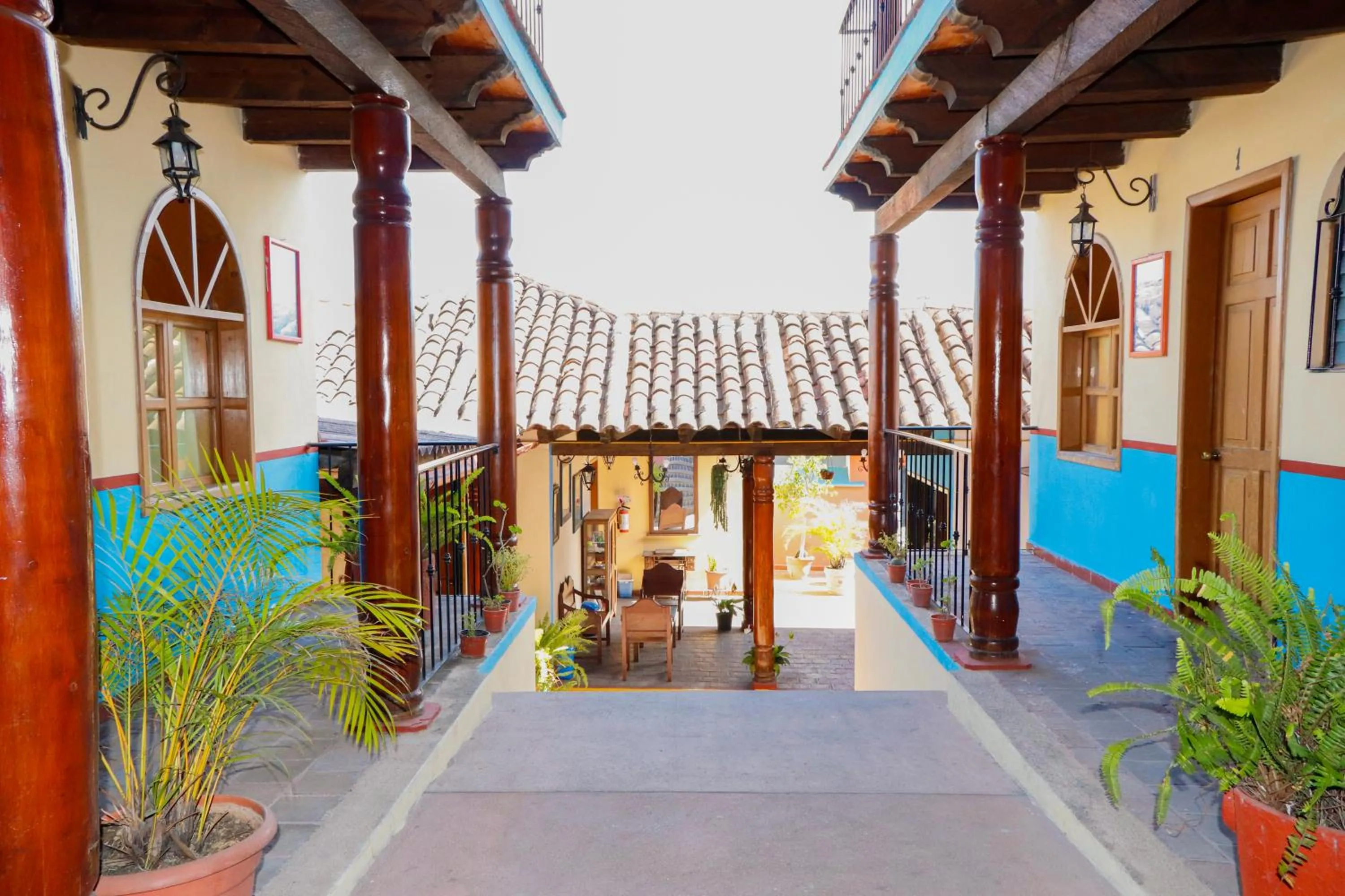 Patio in MESÓN DE LOS ÁNGELES