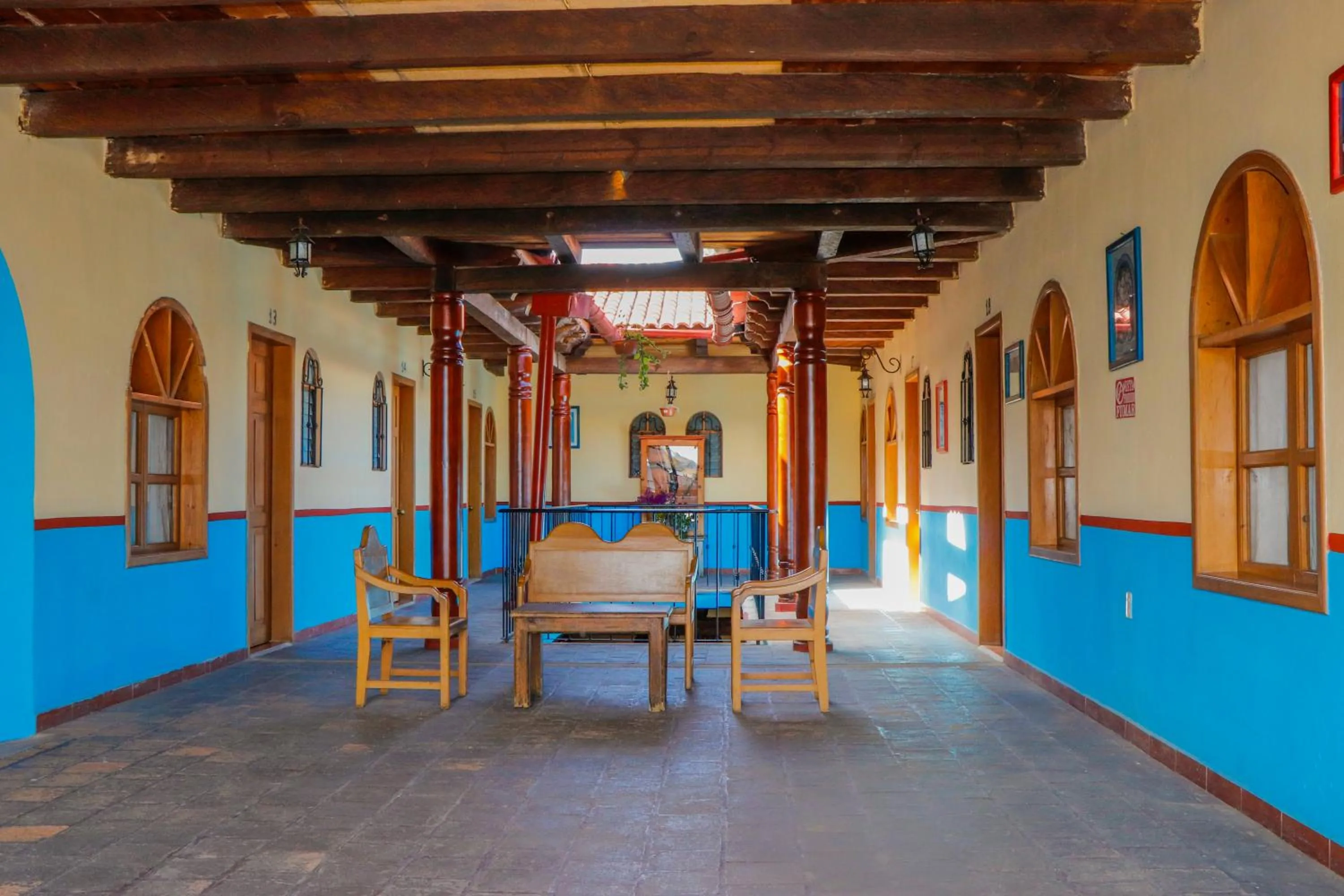 Living room in MESÓN DE LOS ÁNGELES