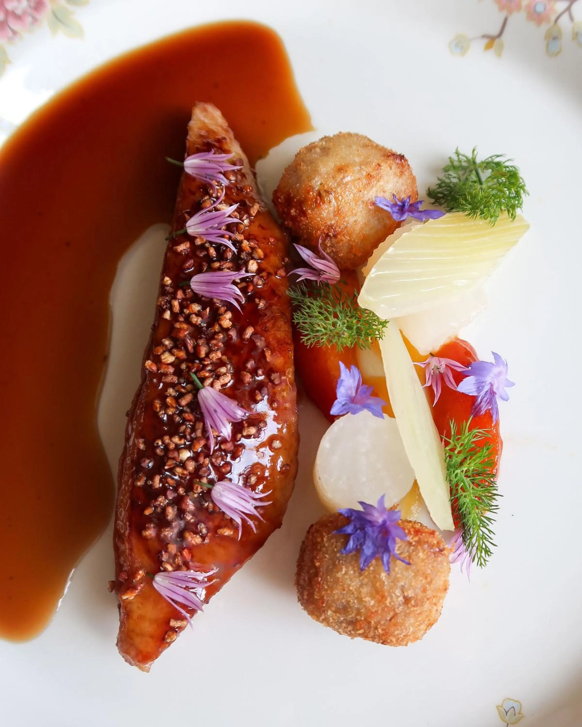 Food close-up in Rufflets St Andrews