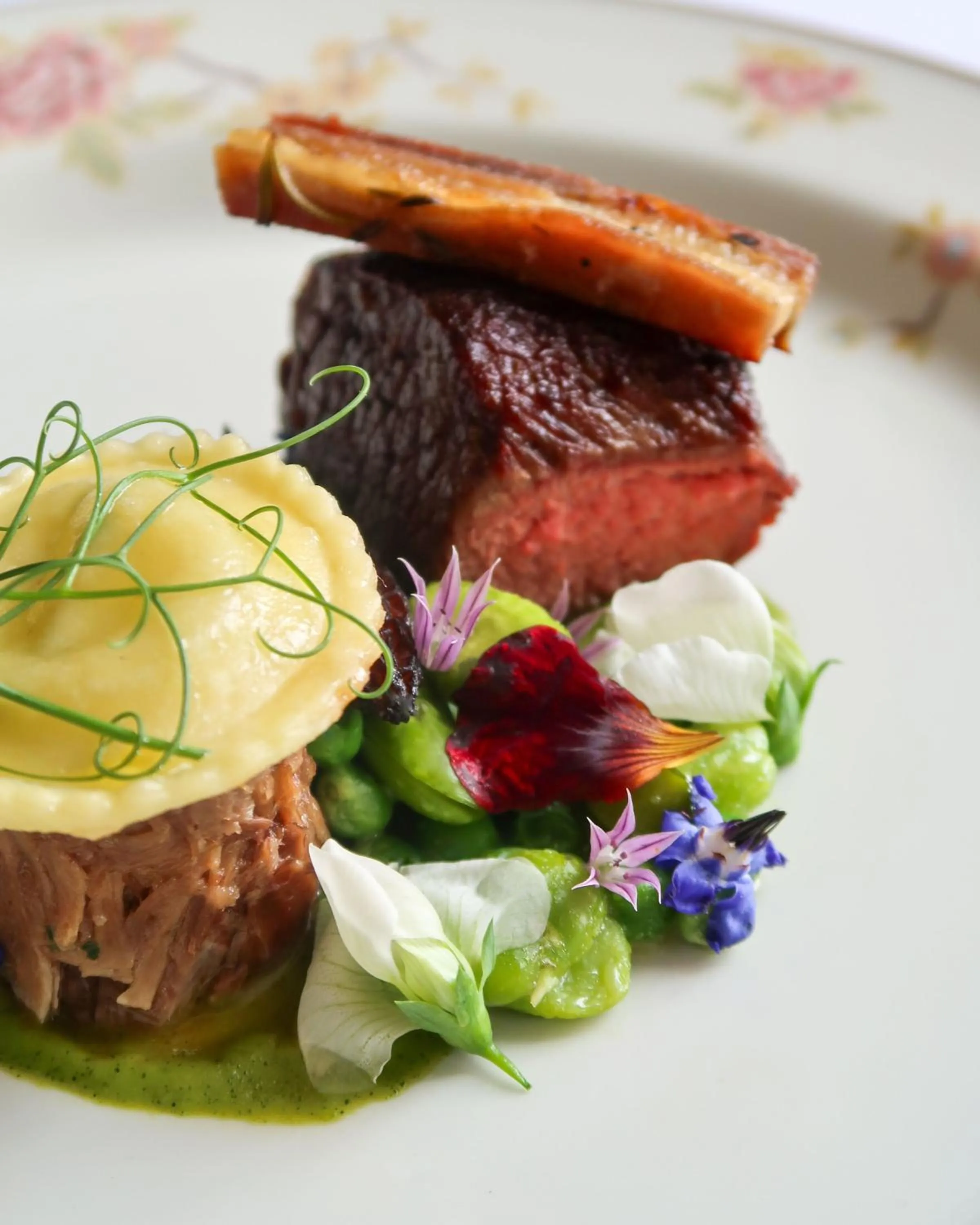 Food close-up in Rufflets St Andrews