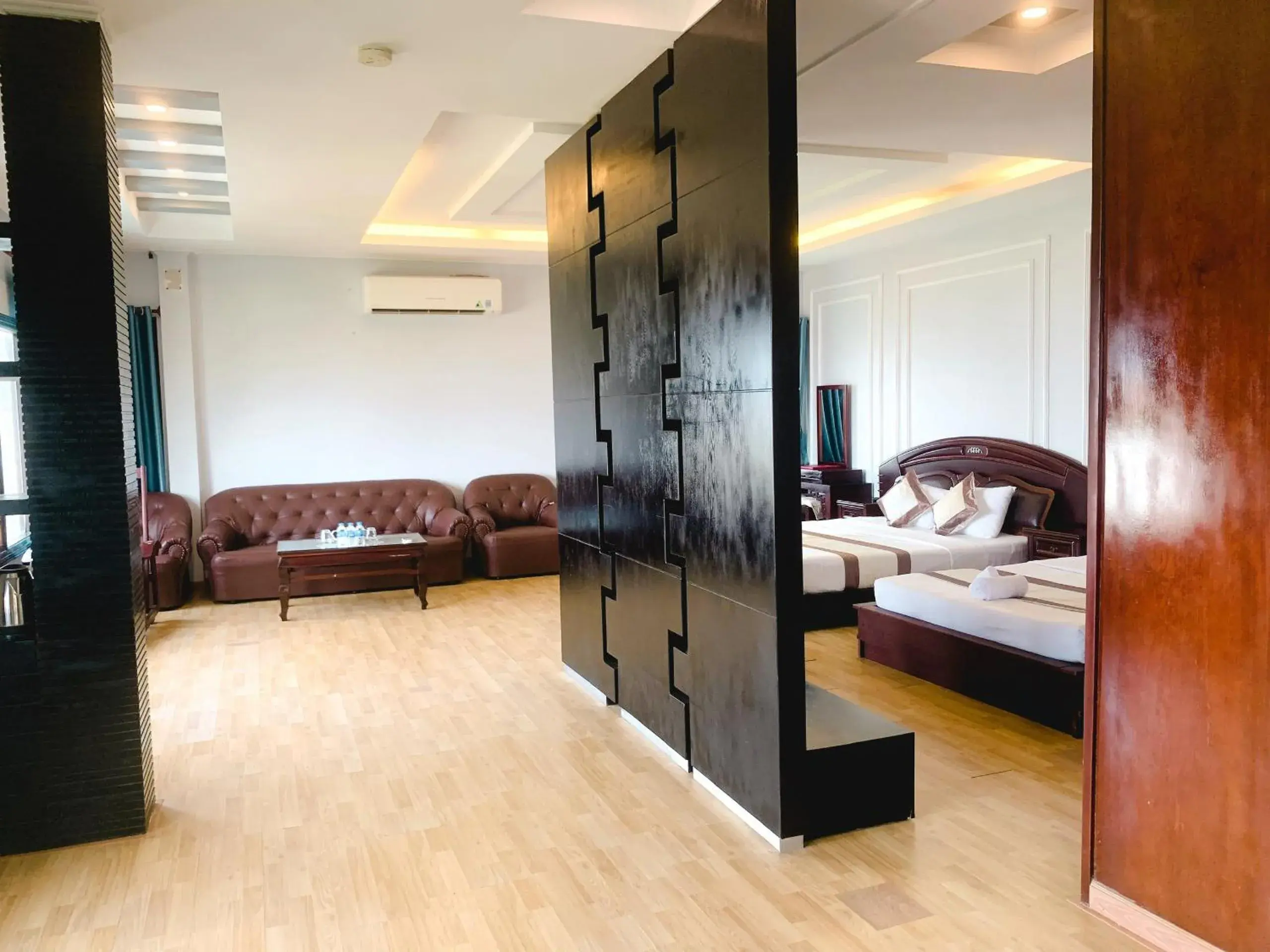 Bed in Thanh Dat Resort Bed in Thanh Dat Resort