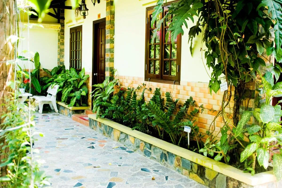 Patio in Thanh Dat Resort