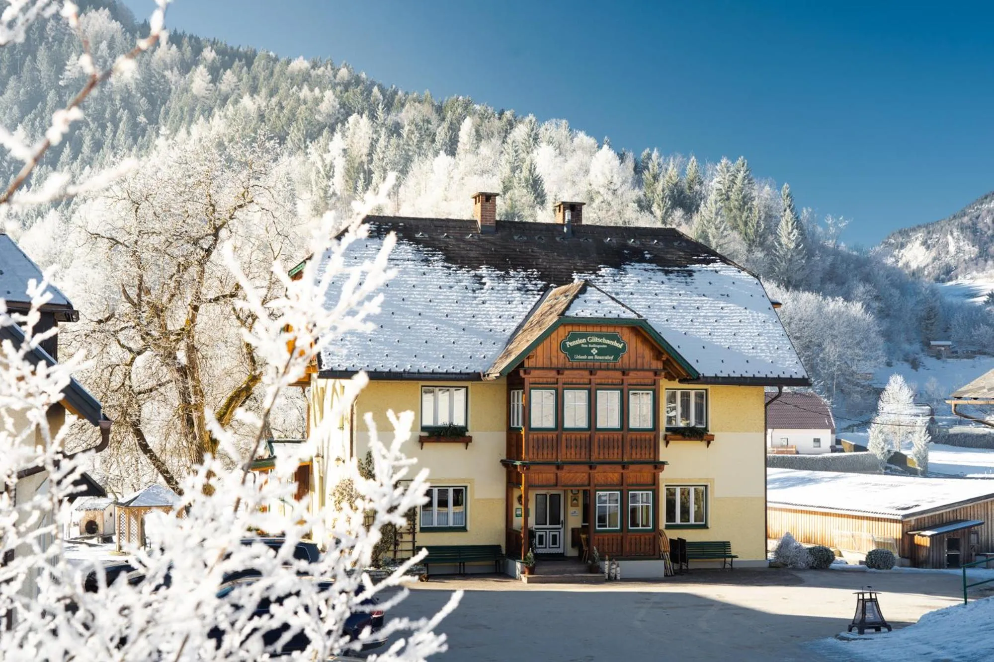 Facade/entrance in Pension Glitschnerhof