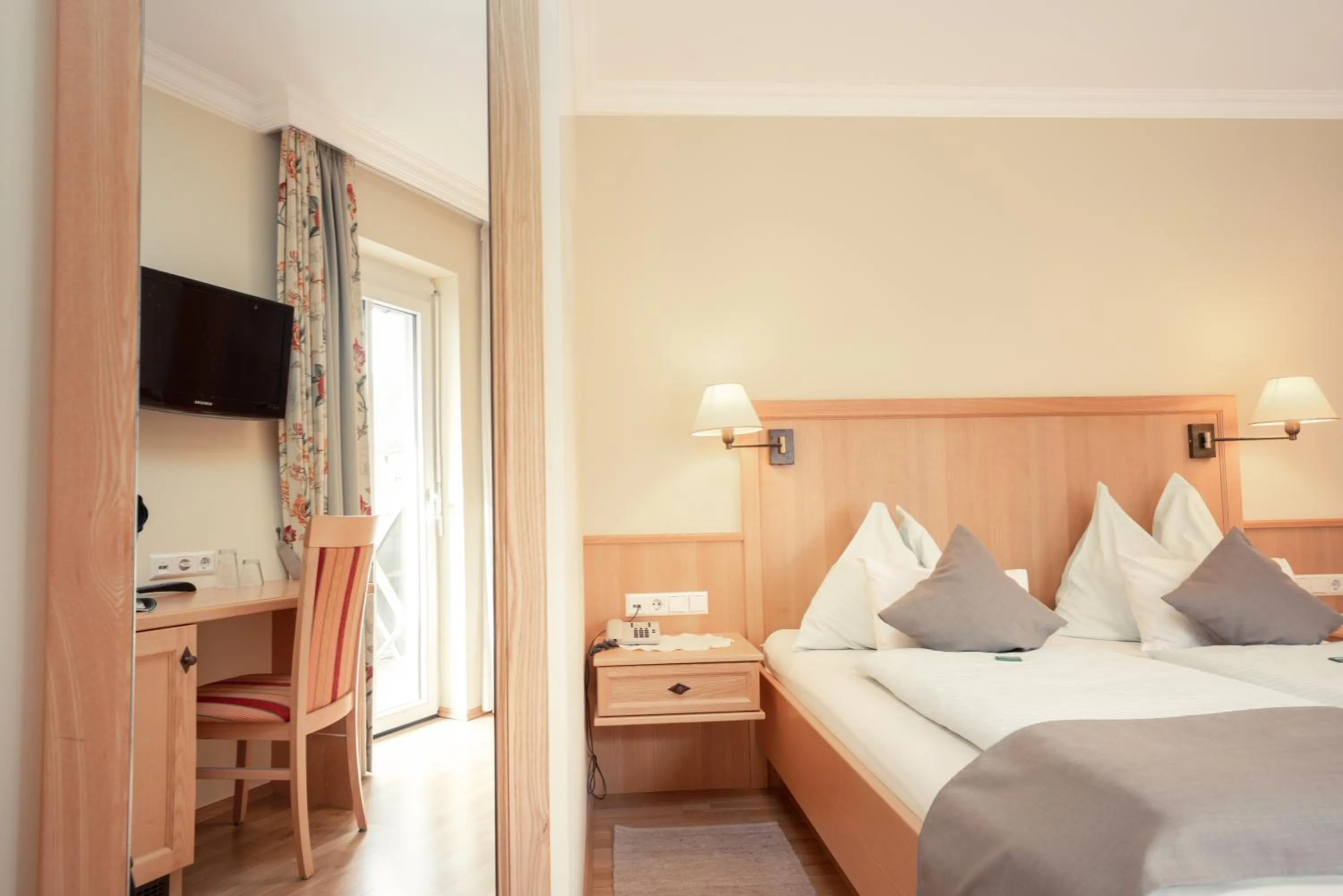 Balcony/Terrace, Bed in Pension Glitschnerhof