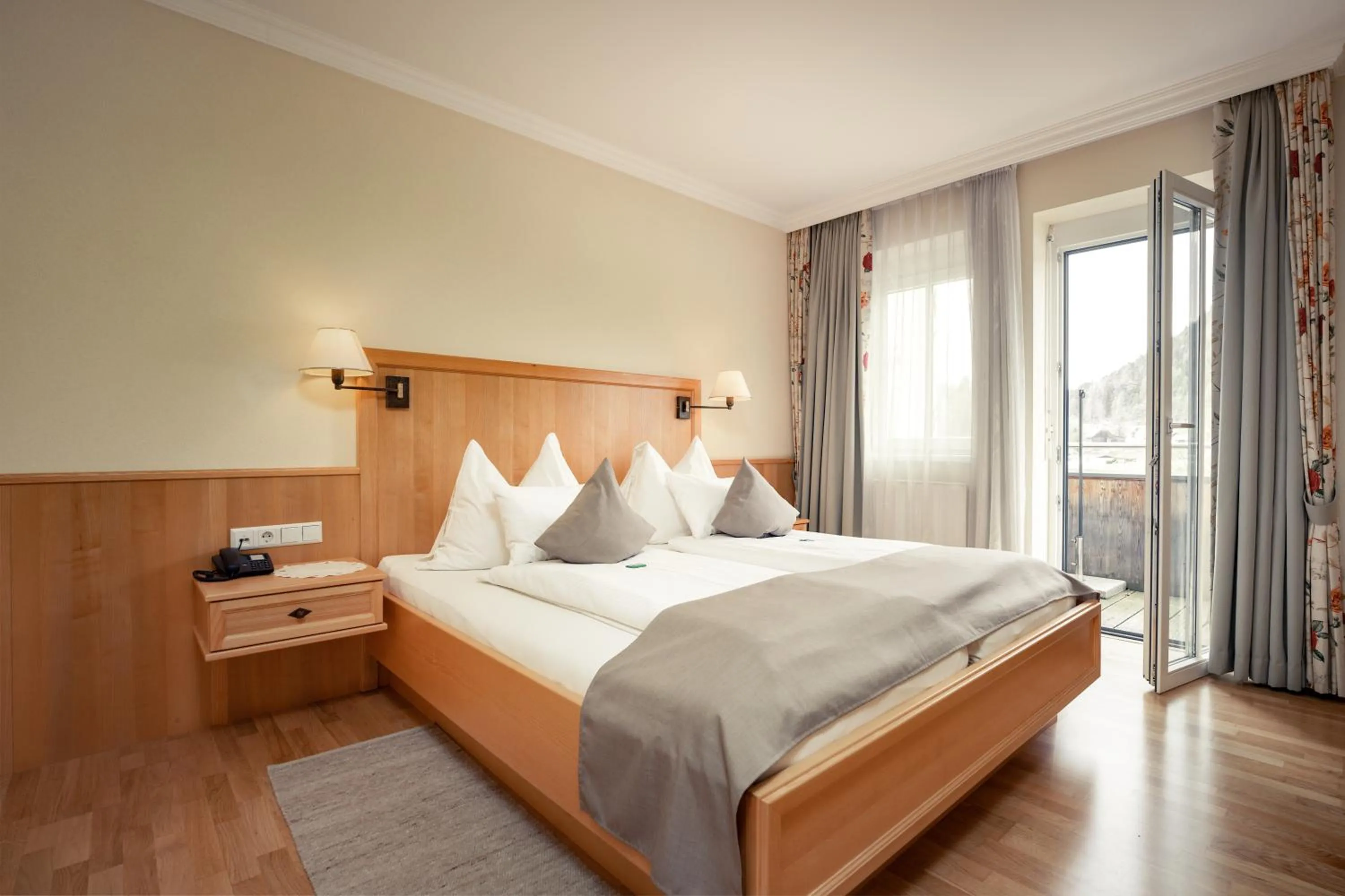 Bed in Pension Glitschnerhof