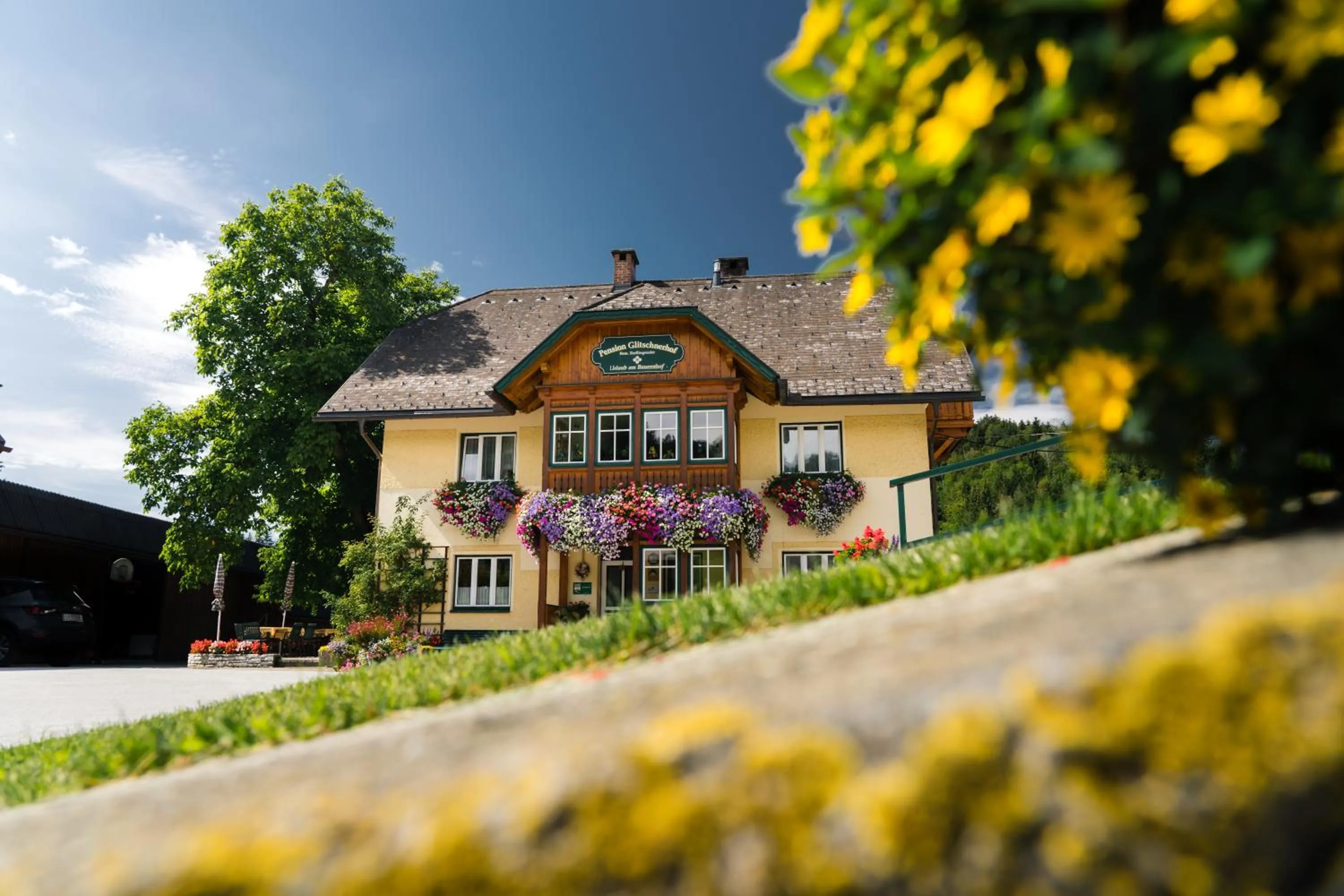Facade/entrance in Pension Glitschnerhof