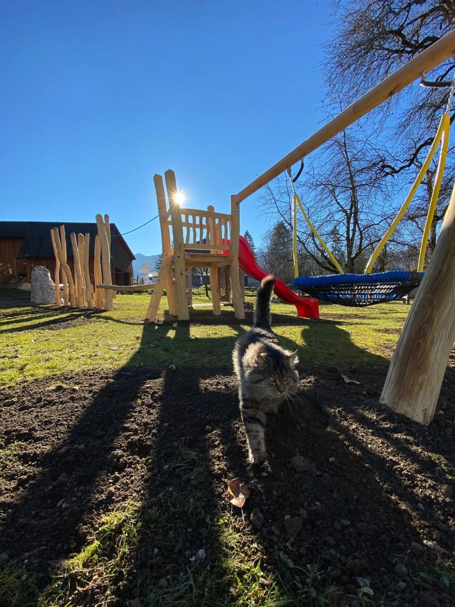 Children play ground in Pension Glitschnerhof
