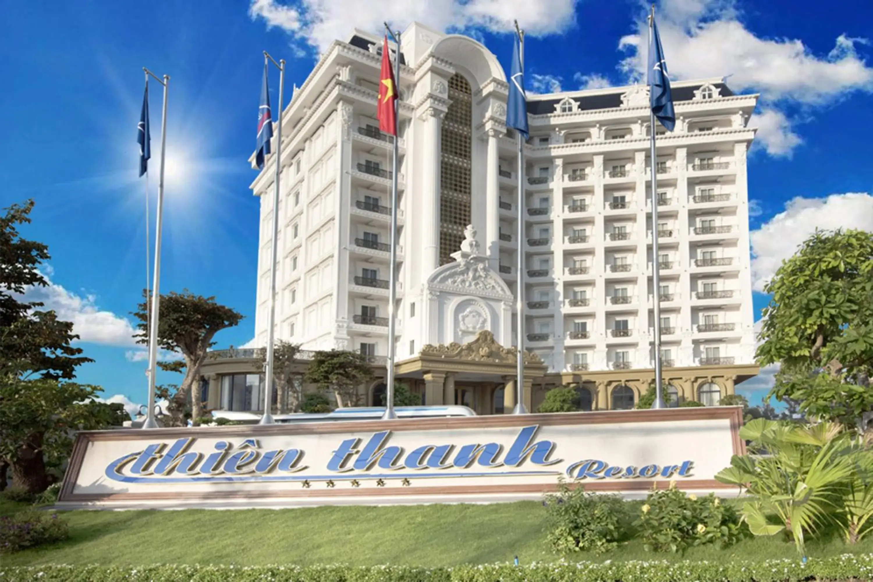 Property building in Thien Thanh Resort Property building in Thien Thanh Resort