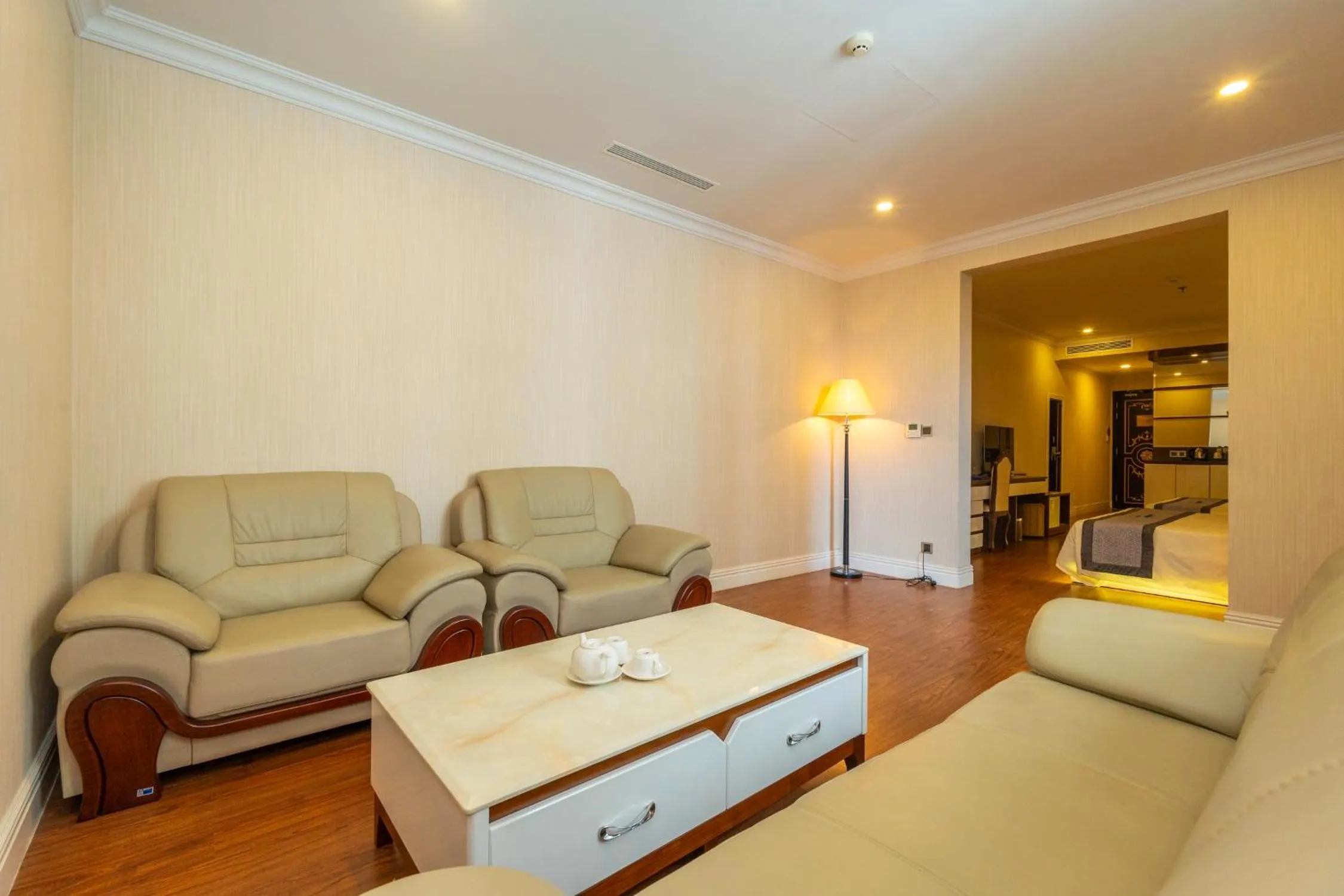 Living room in Thien Thanh Resort