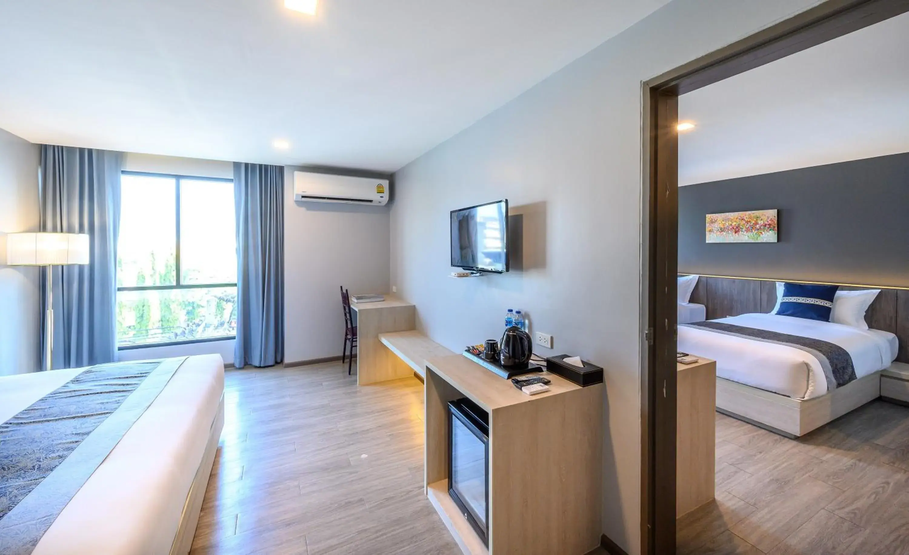 Bed in IWISH Hotel Bed in IWISH Hotel