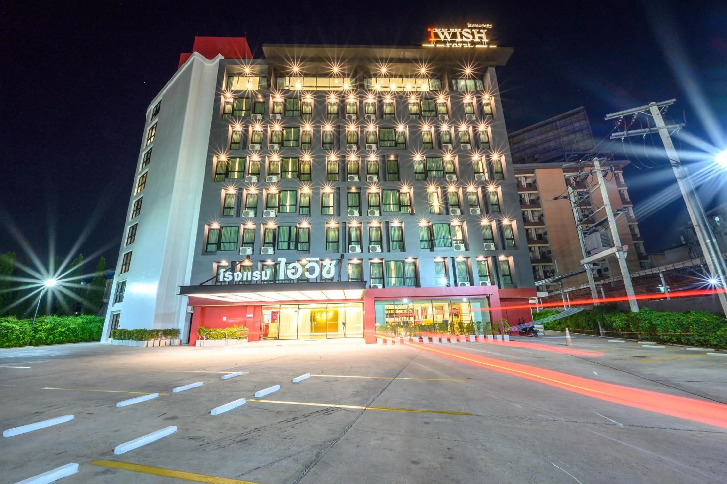 Property building in IWISH Hotel