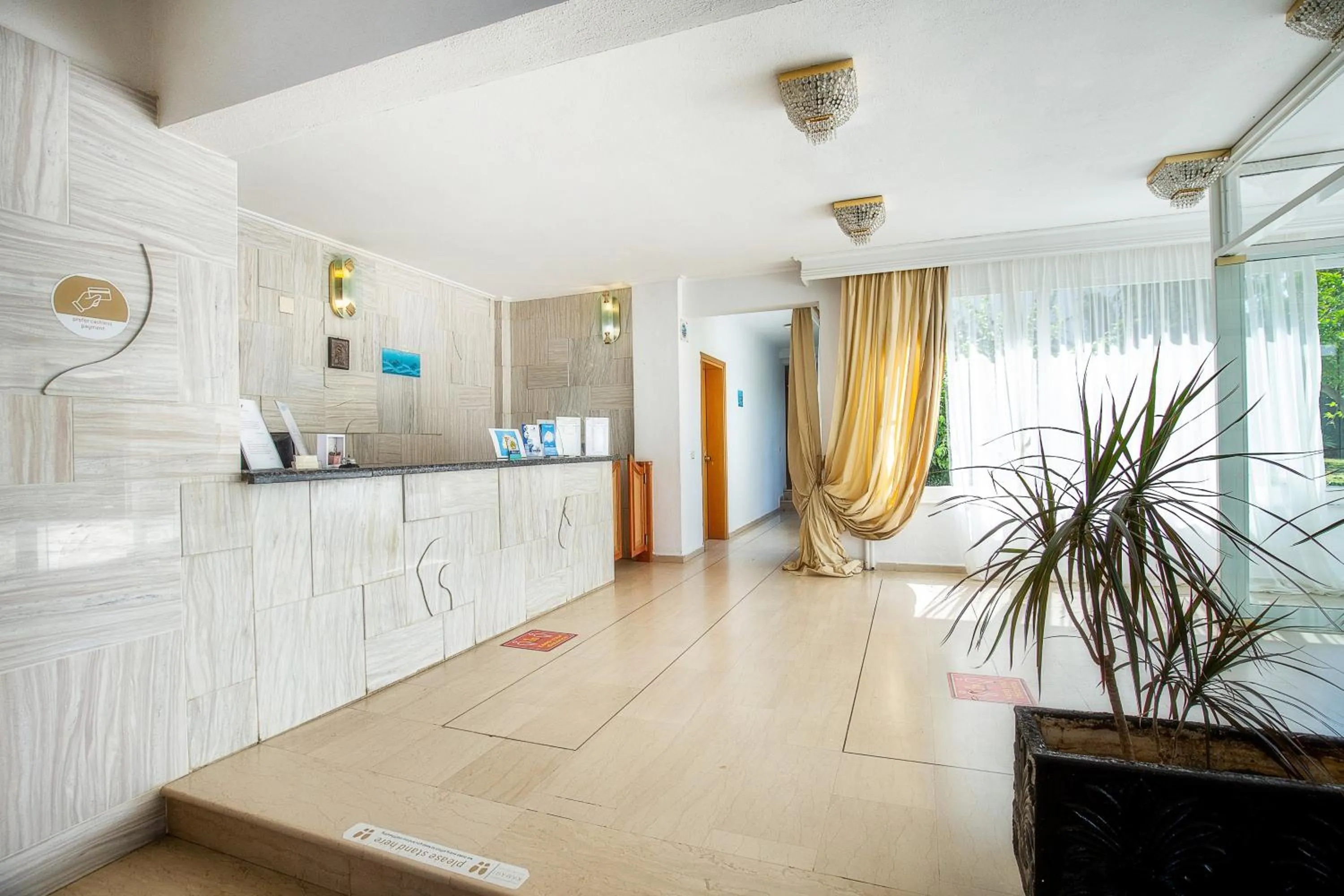 Lobby or reception in Kamari Beach Hotel