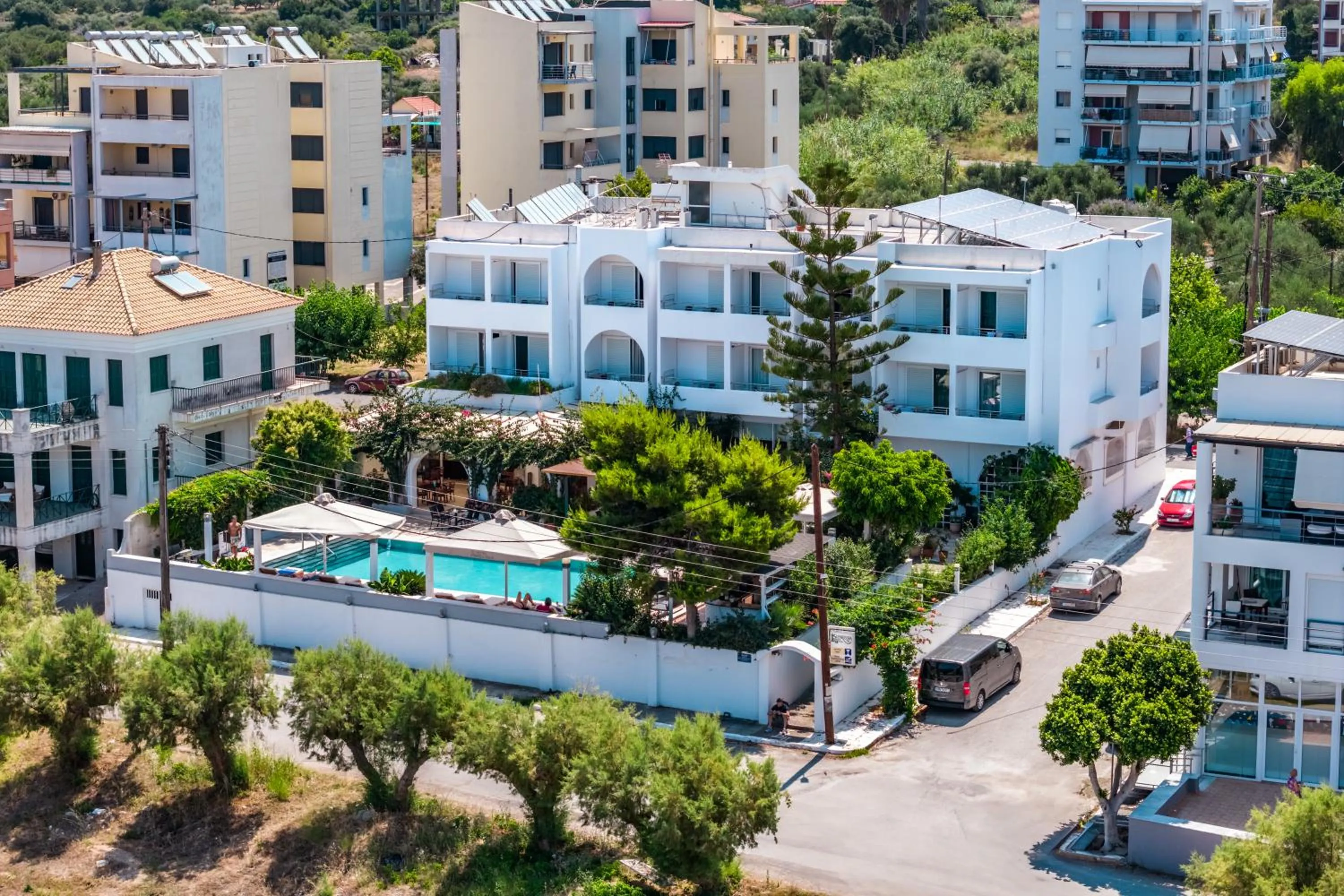 Property building in Kyparissia Beach Hotel