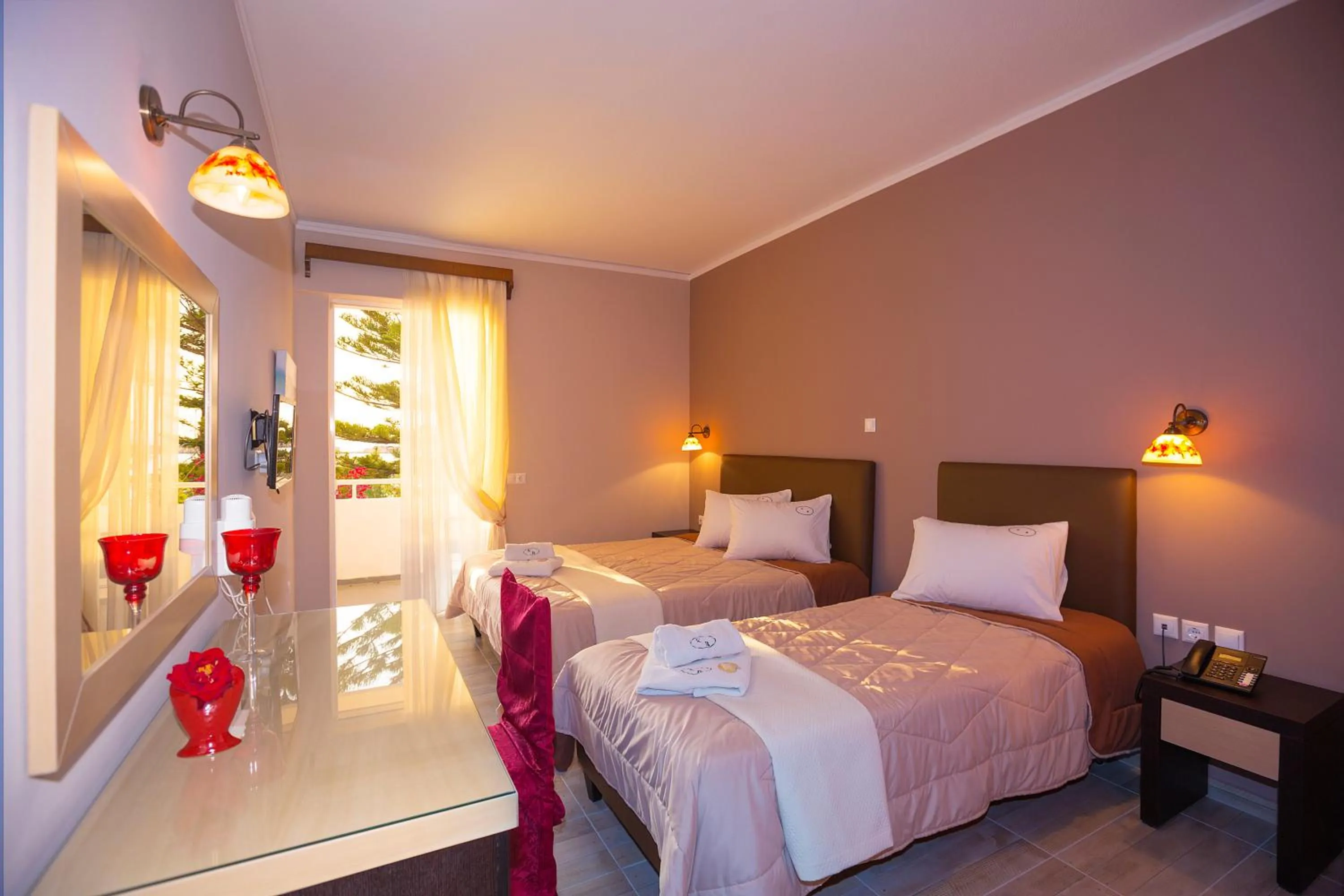 Photo of the whole room, Bed in Kyparissia Beach Hotel