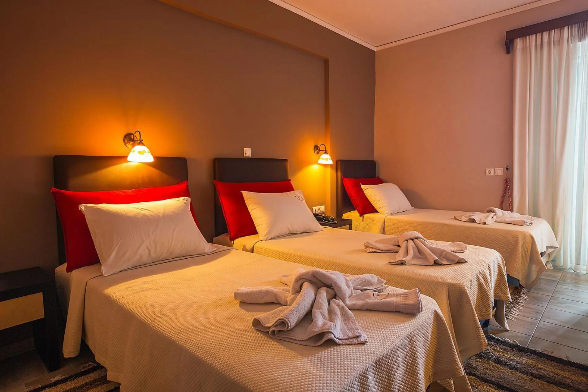 Photo of the whole room, Bed in Kyparissia Beach Hotel