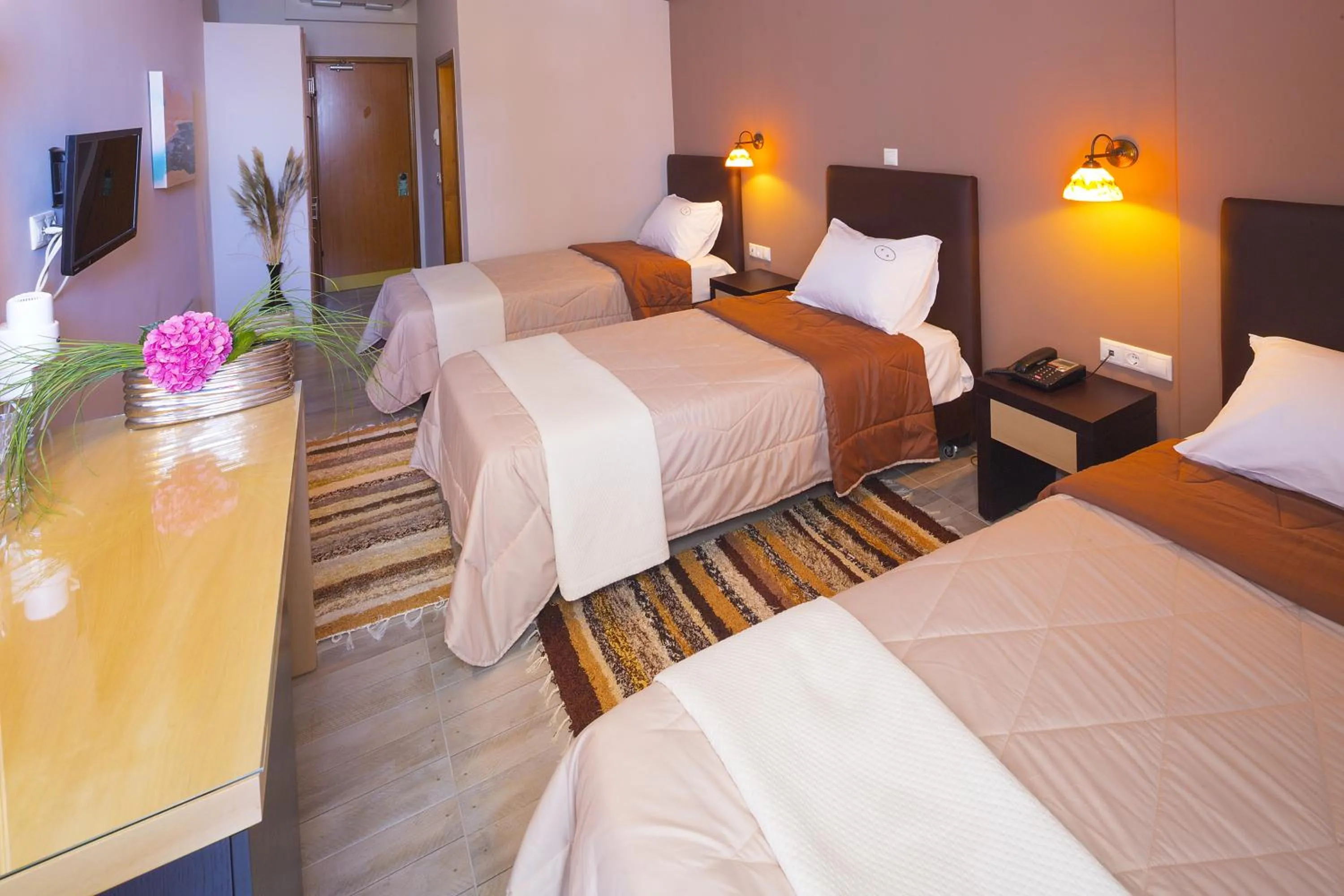 Photo of the whole room, Bed in Kyparissia Beach Hotel