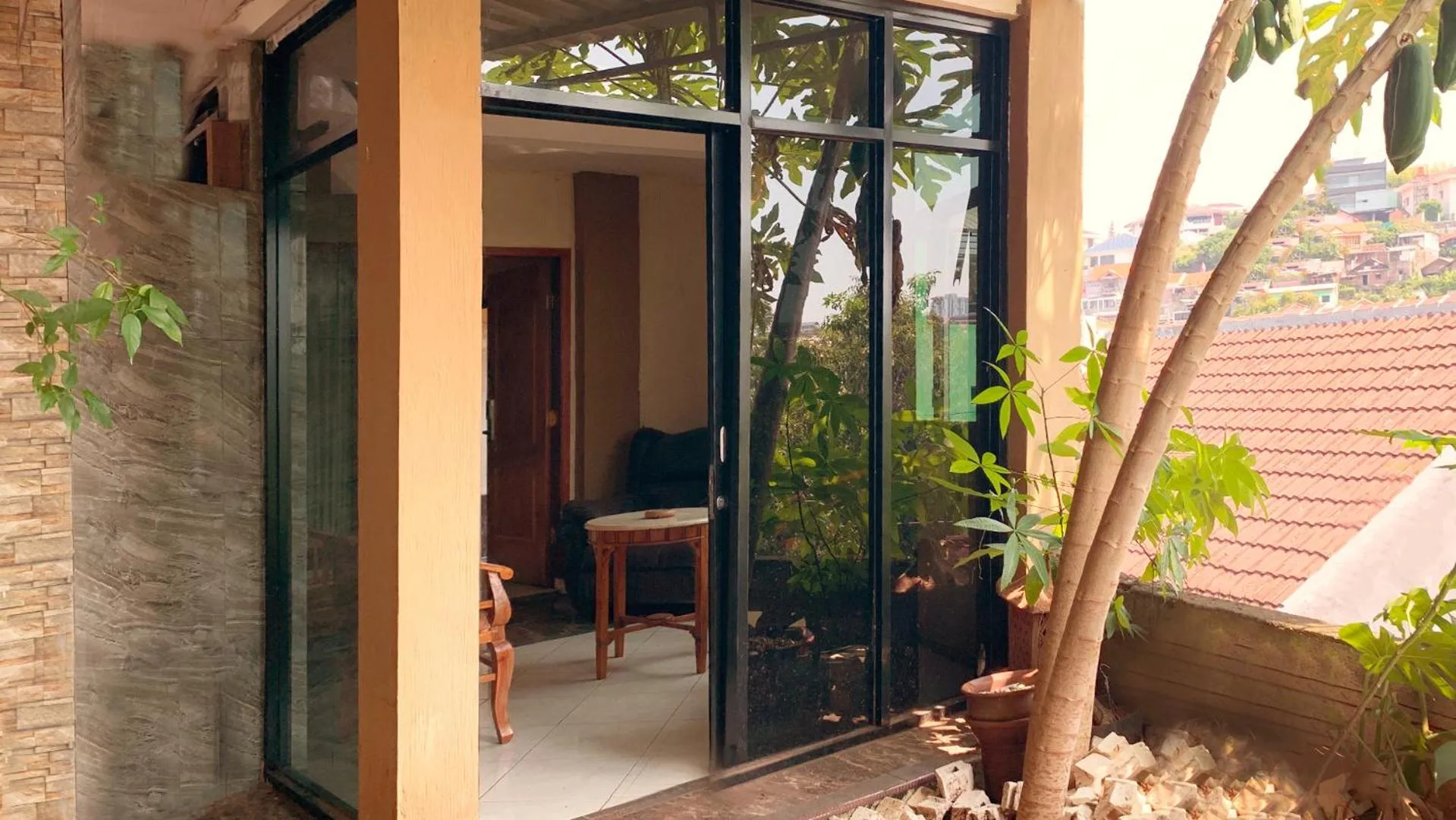 Living room in Omah Pelem Syariah