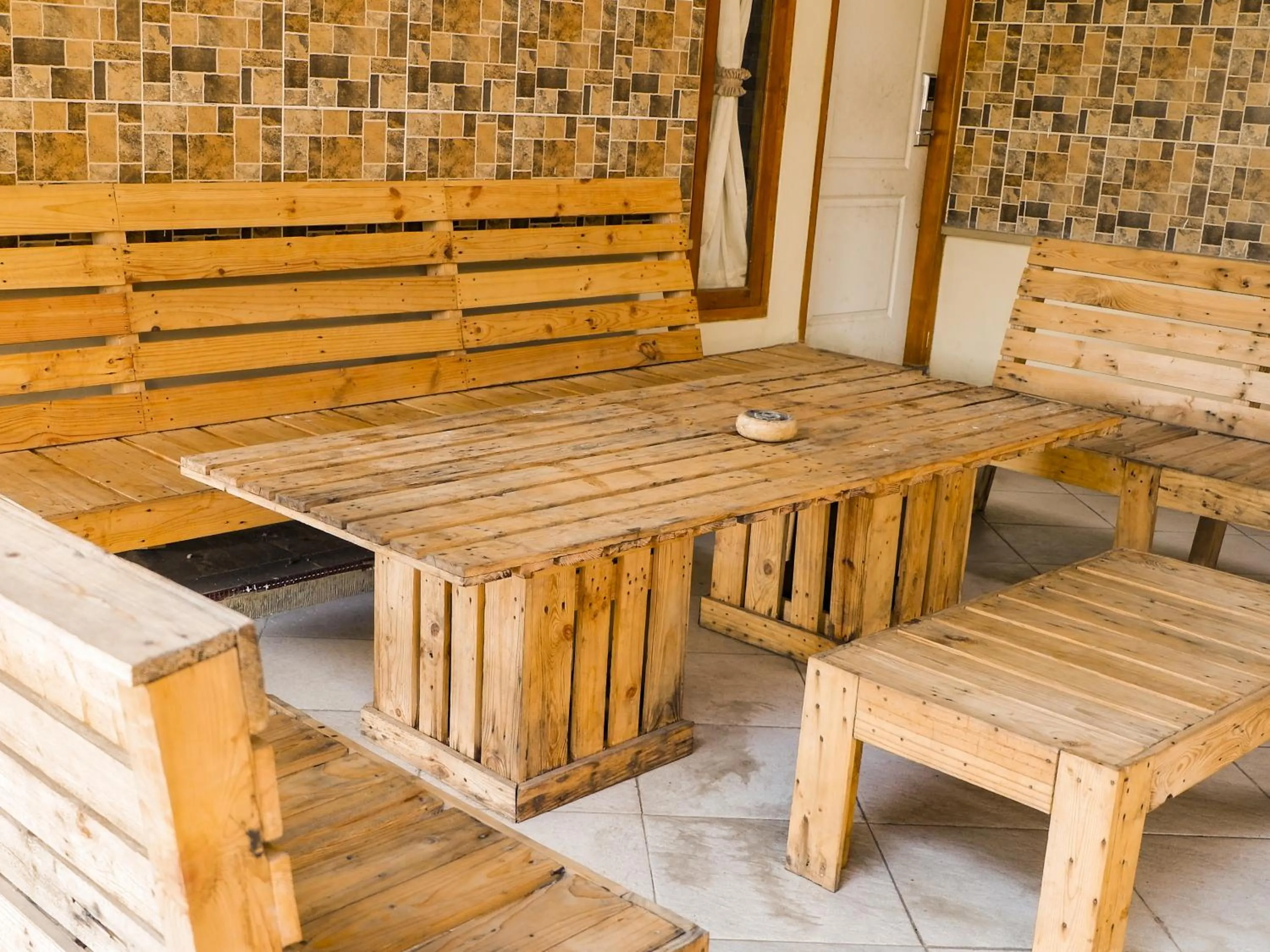 Living room in Omah Pelem Syariah