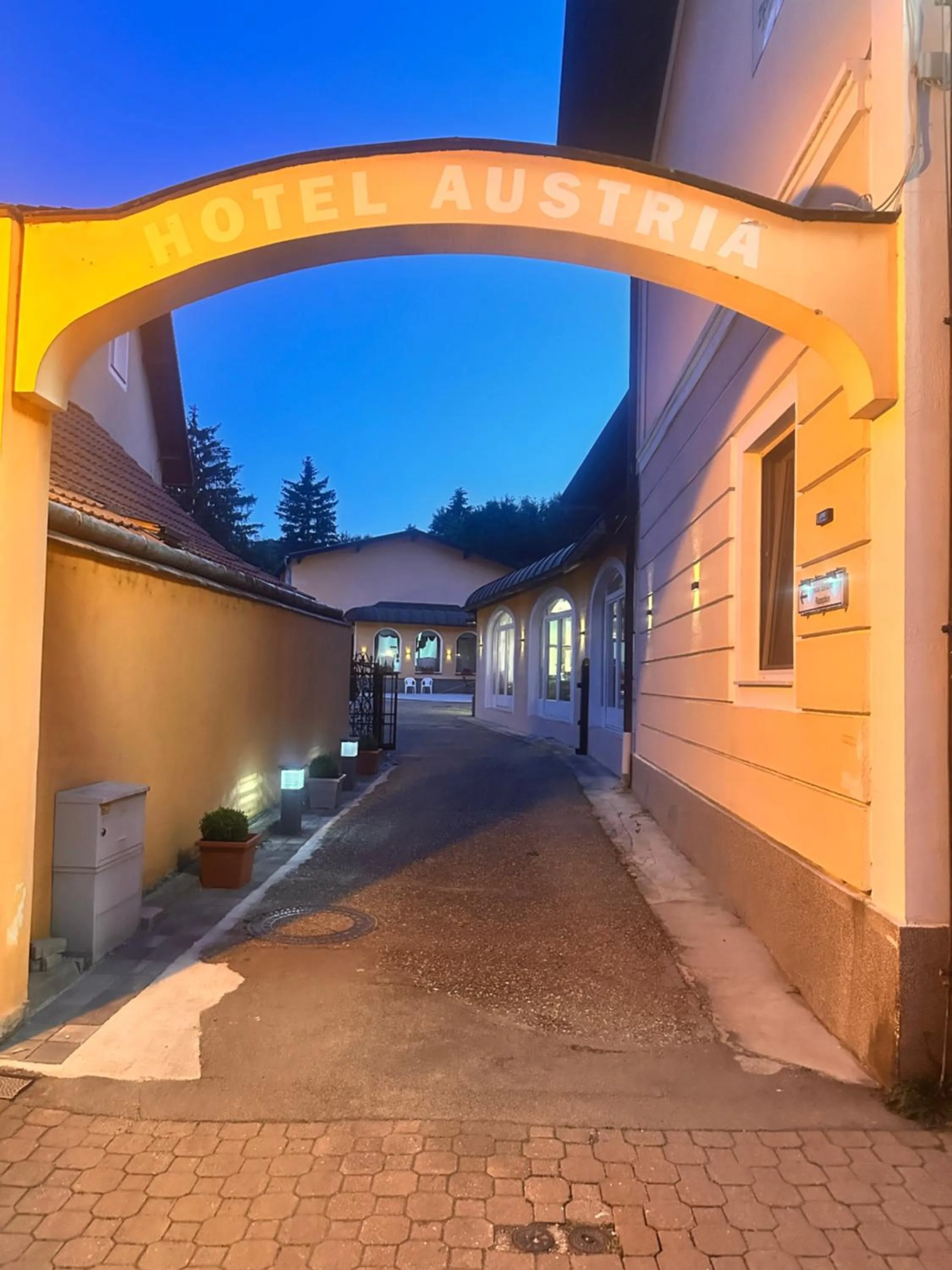 Property building in Hotel Austria