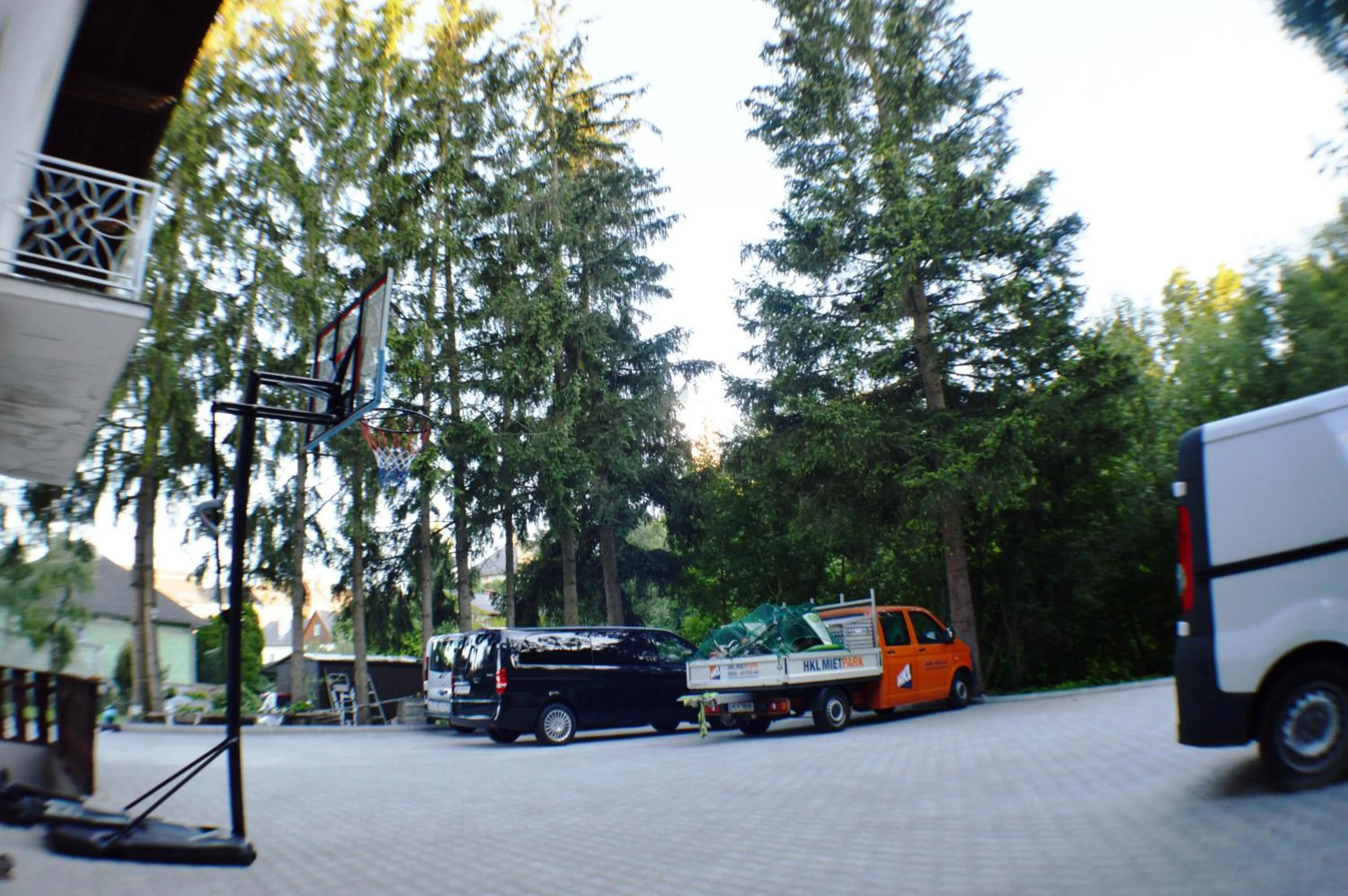 Patio in Hotel Austria