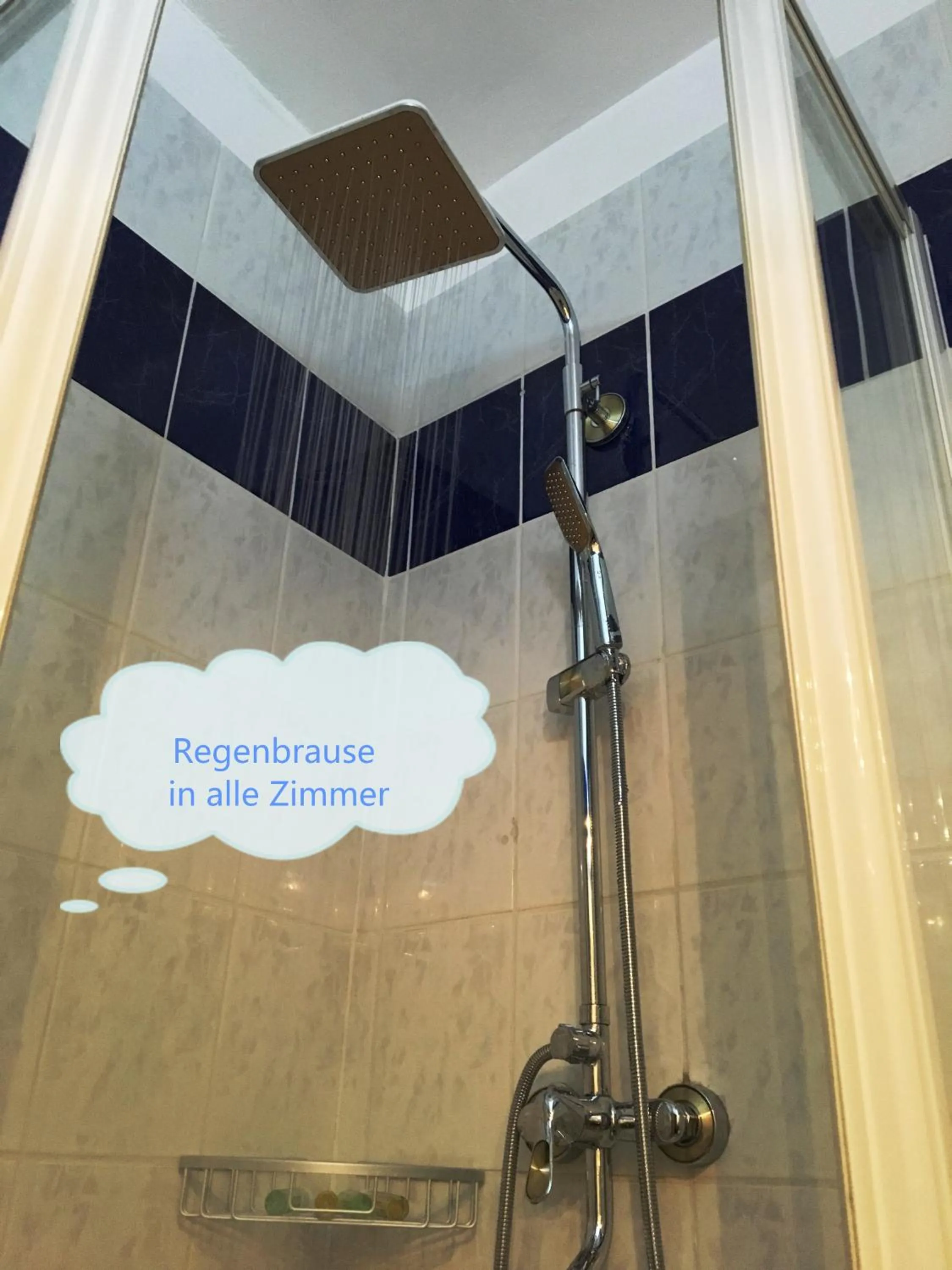 Shower in Hotel Austria