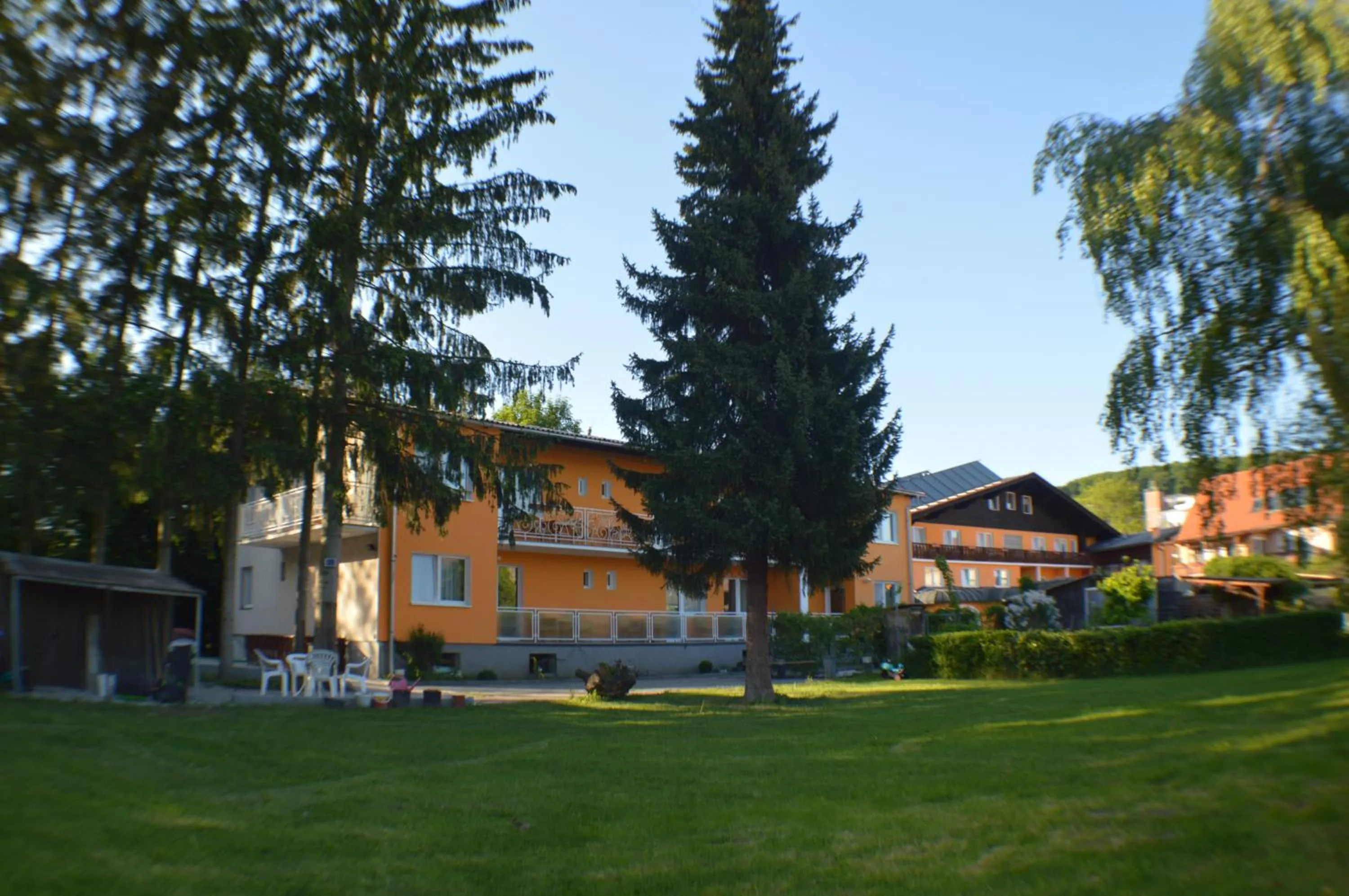 Patio in Hotel Austria