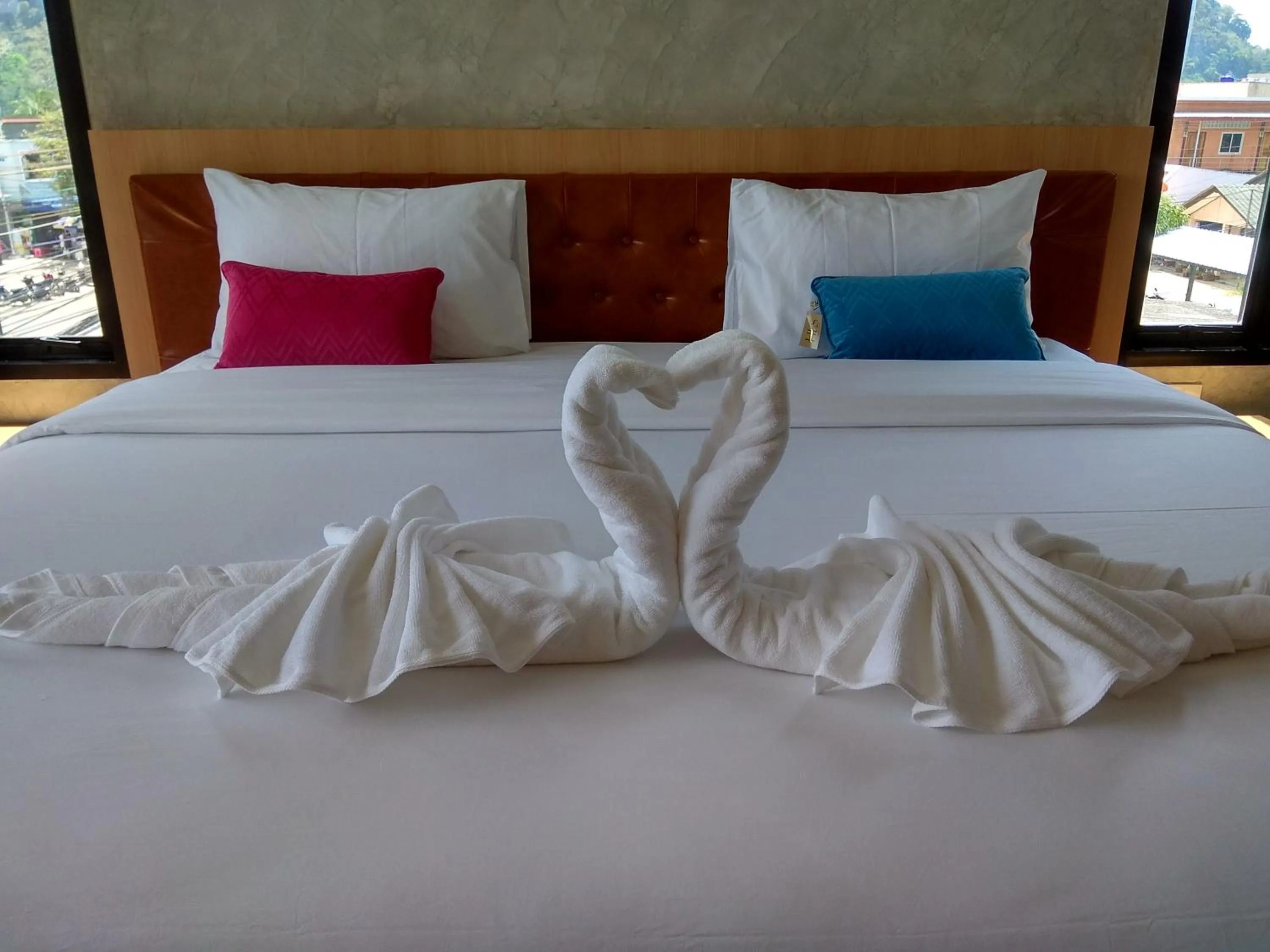 Bed in De Loft Hotel