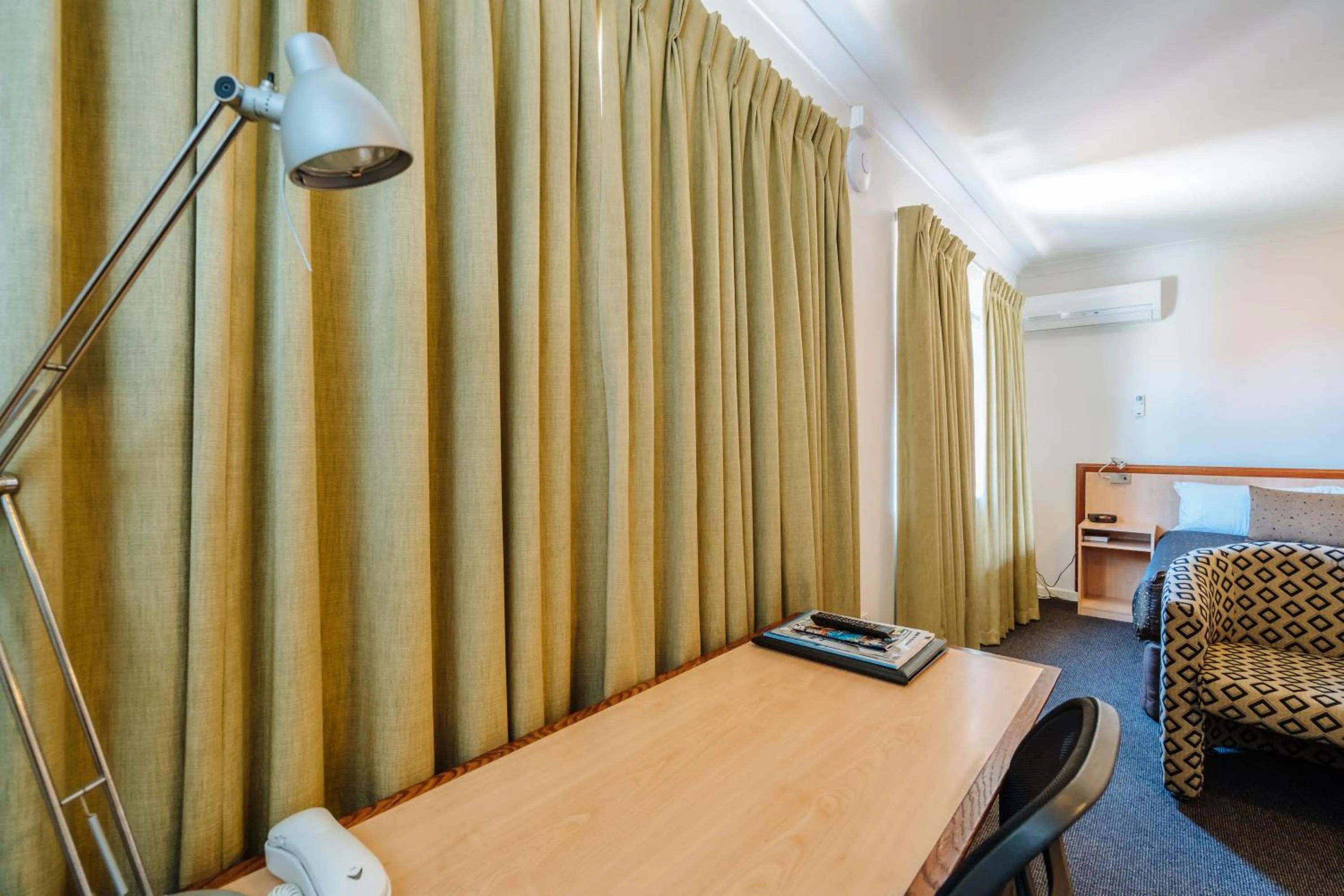 Seating area in Canning Bridge Auto Lodge